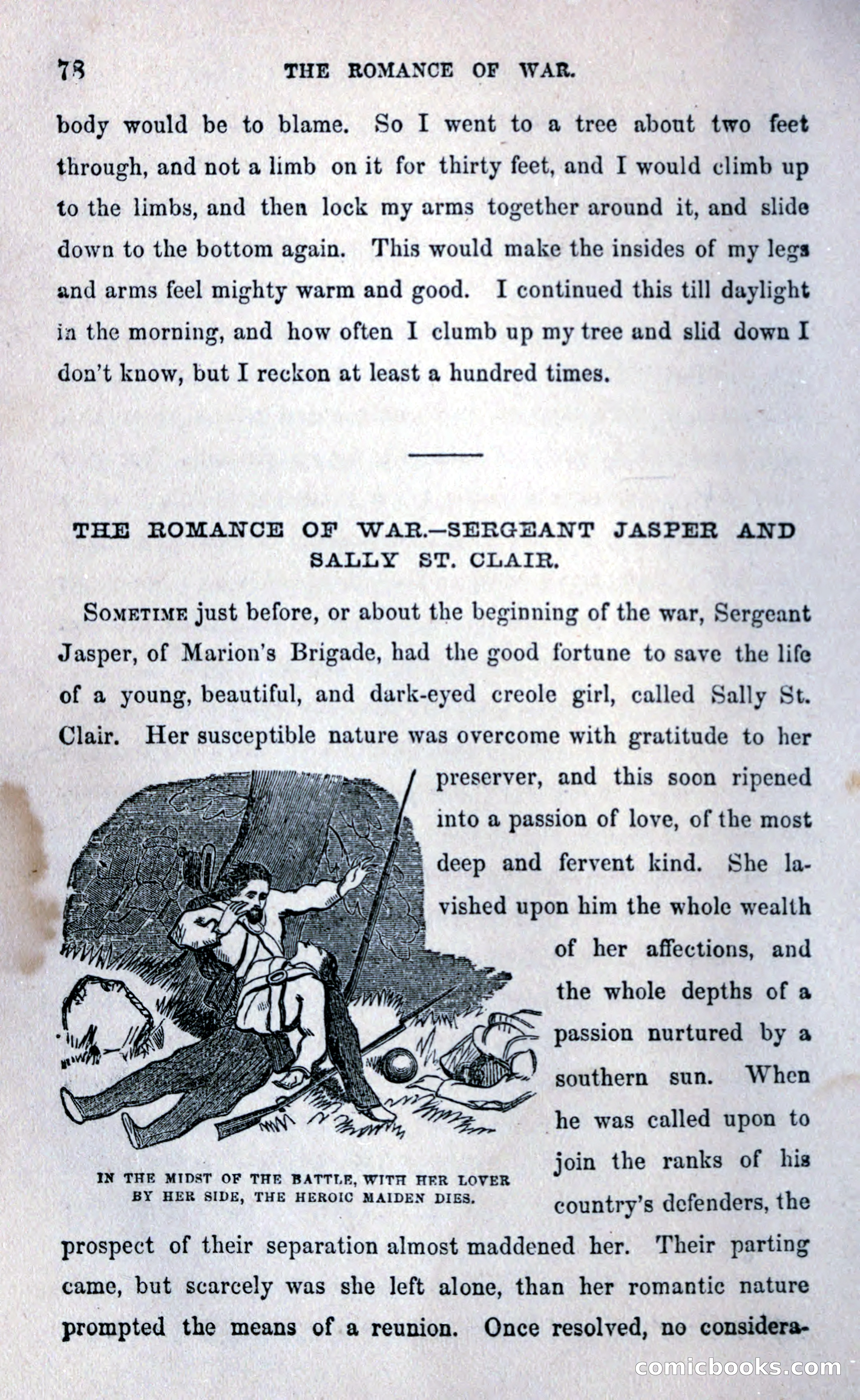 Thrilling Adventures Among the Early Settlers — page 86 of 393