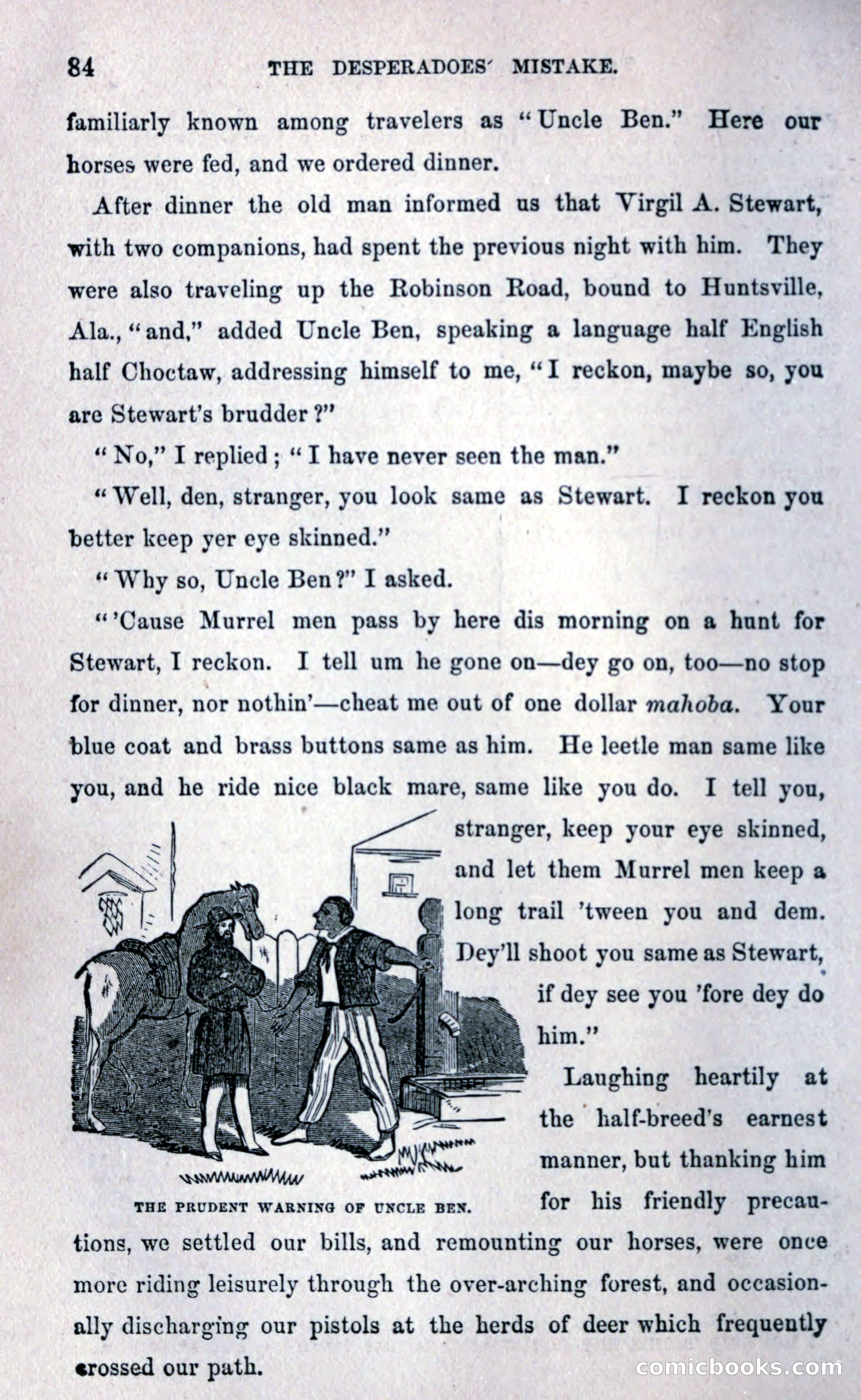 Thrilling Adventures Among the Early Settlers — page 92 of 393