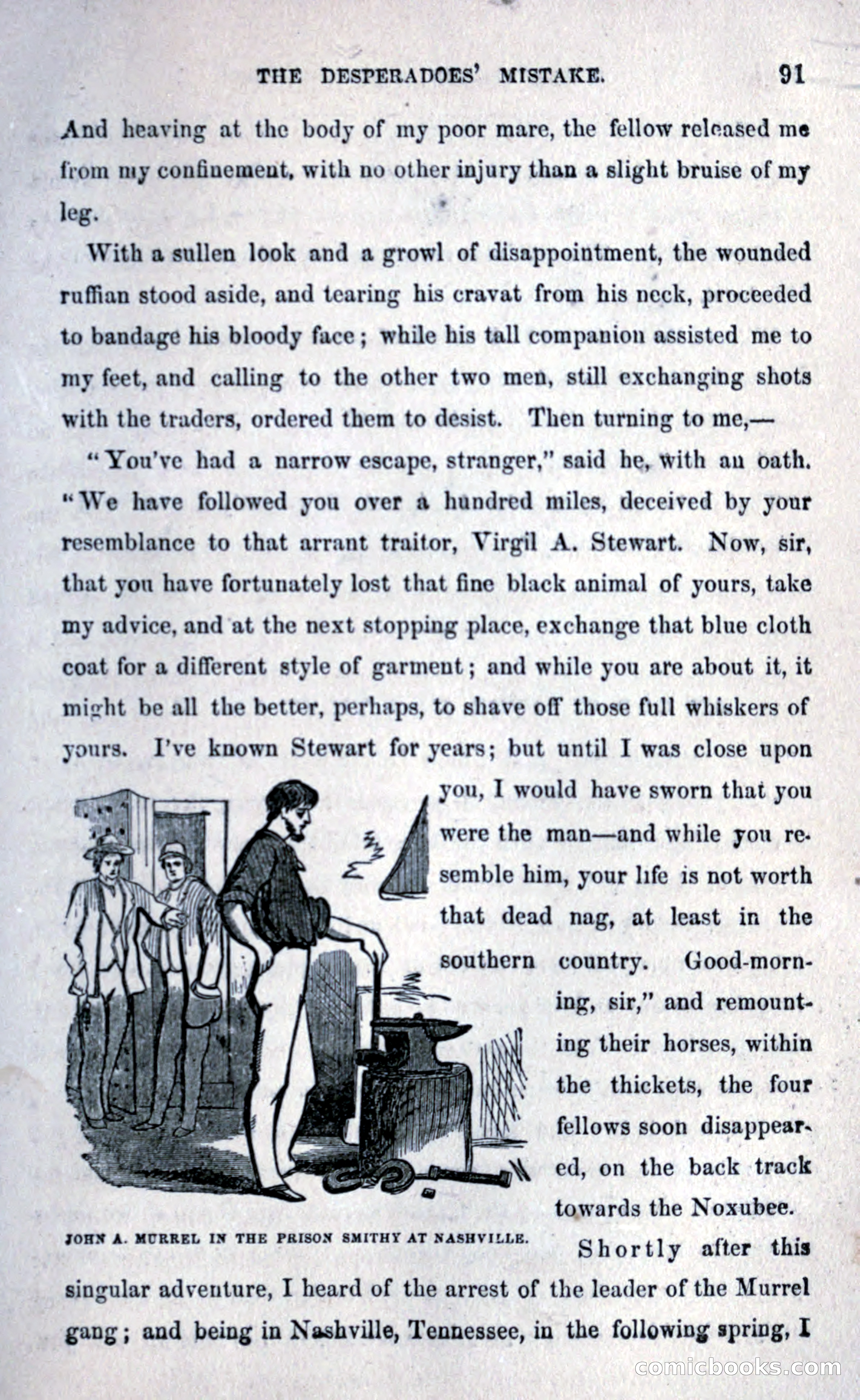 Thrilling Adventures Among the Early Settlers — page 99 of 393