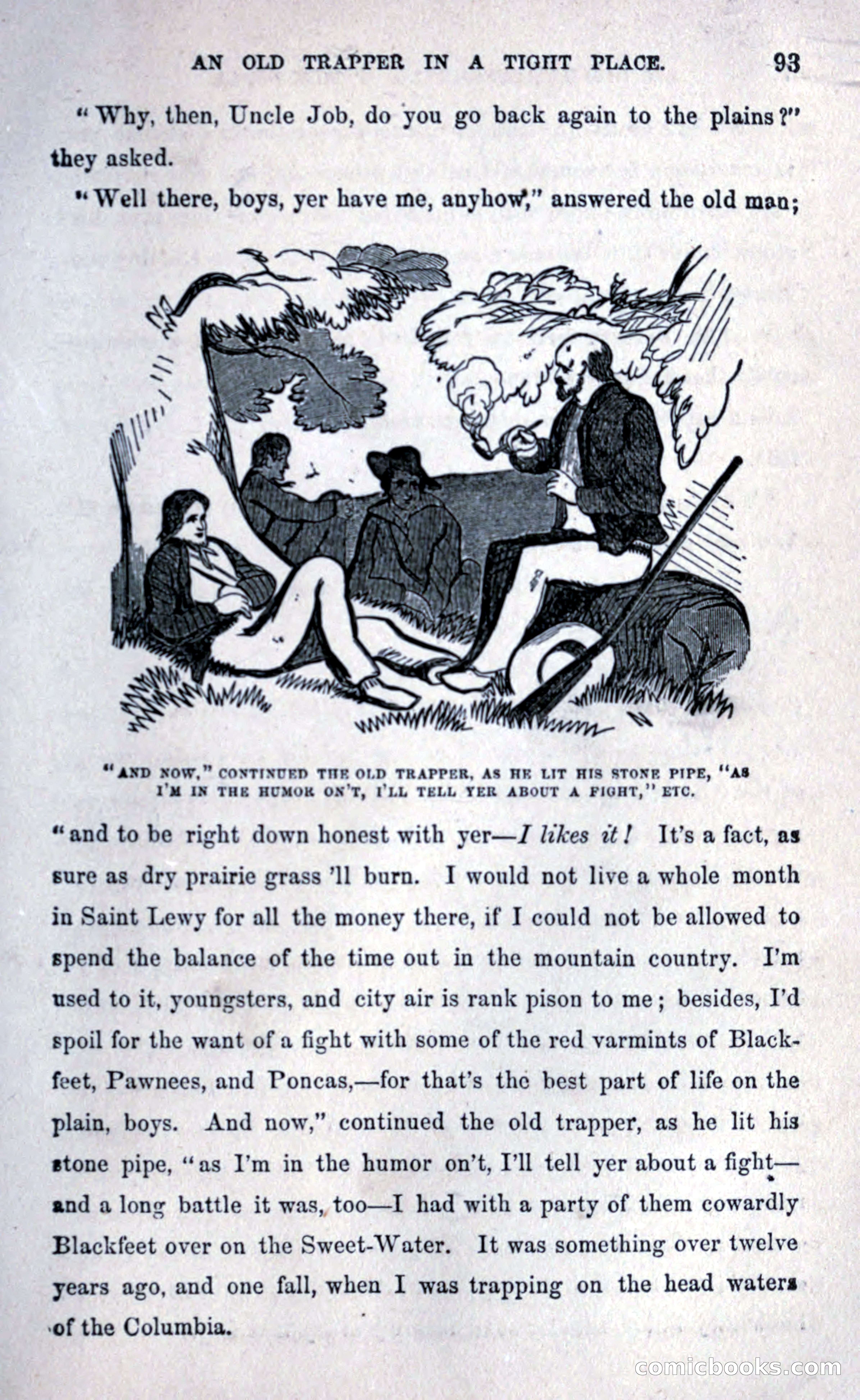 Thrilling Adventures Among the Early Settlers — page 101 of 393