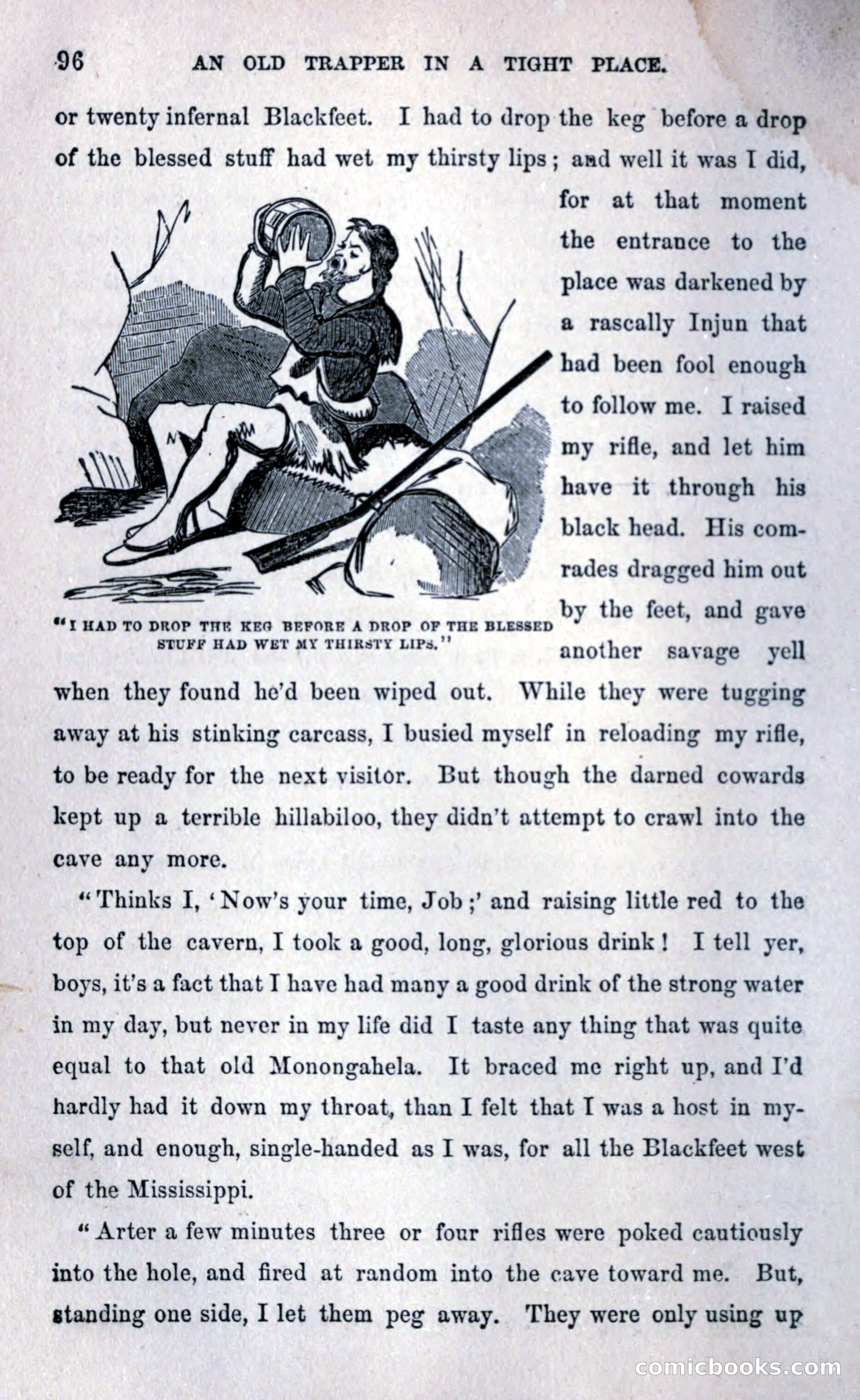 Thrilling Adventures Among the Early Settlers — page 104 of 393