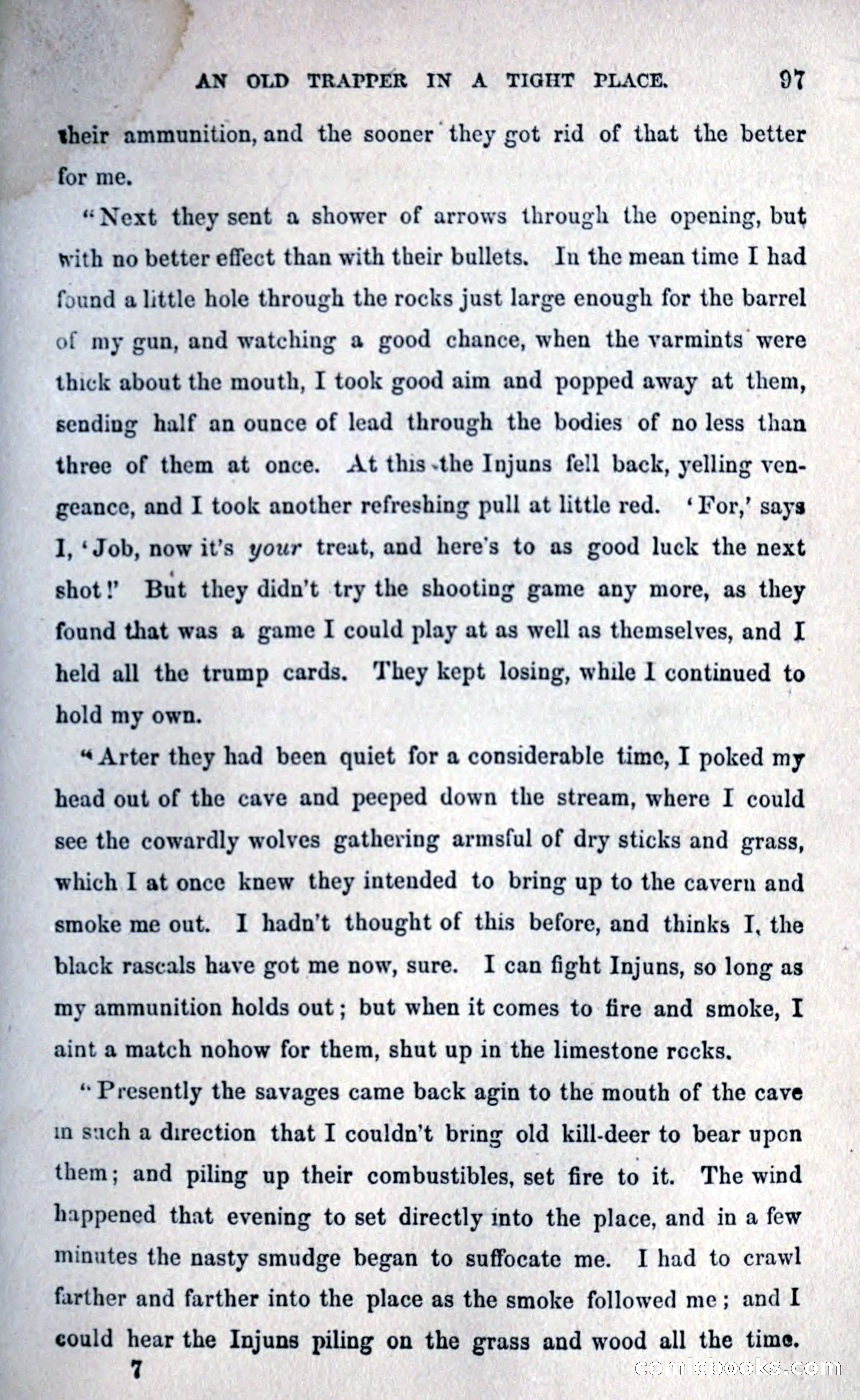 Thrilling Adventures Among the Early Settlers — page 105 of 393