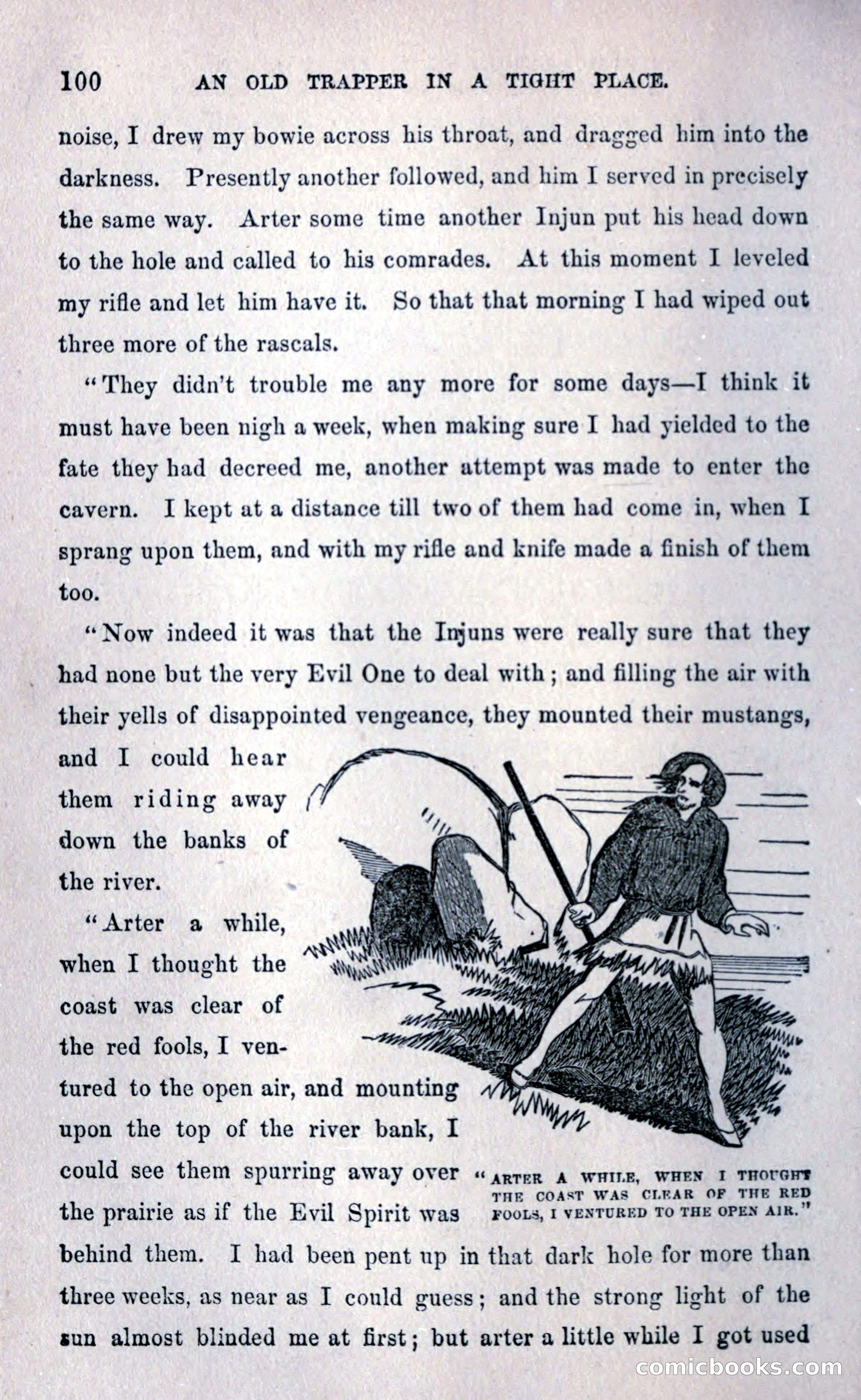 Thrilling Adventures Among the Early Settlers — page 108 of 393