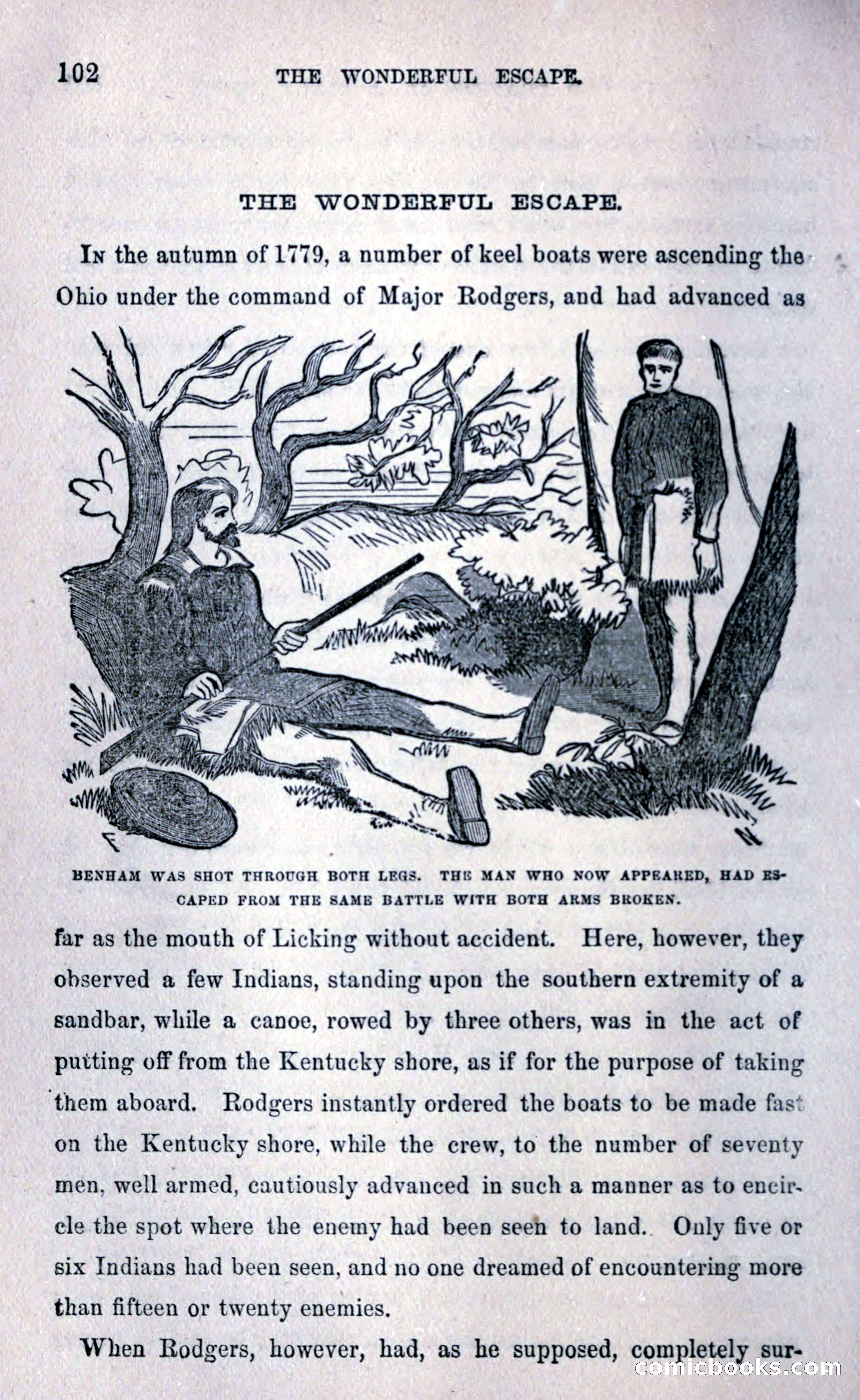 Thrilling Adventures Among the Early Settlers — page 110 of 393
