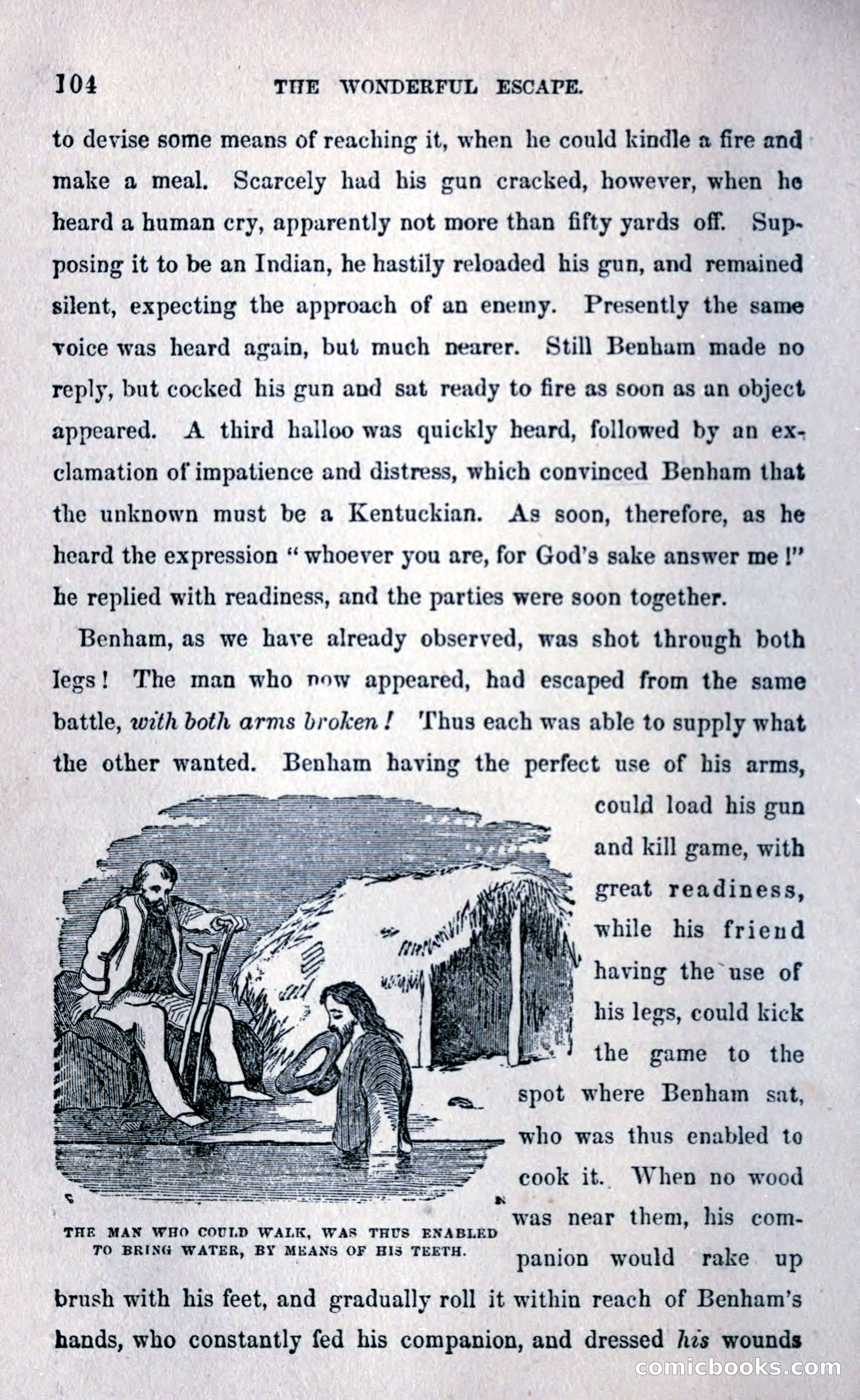 Thrilling Adventures Among the Early Settlers — page 112 of 393