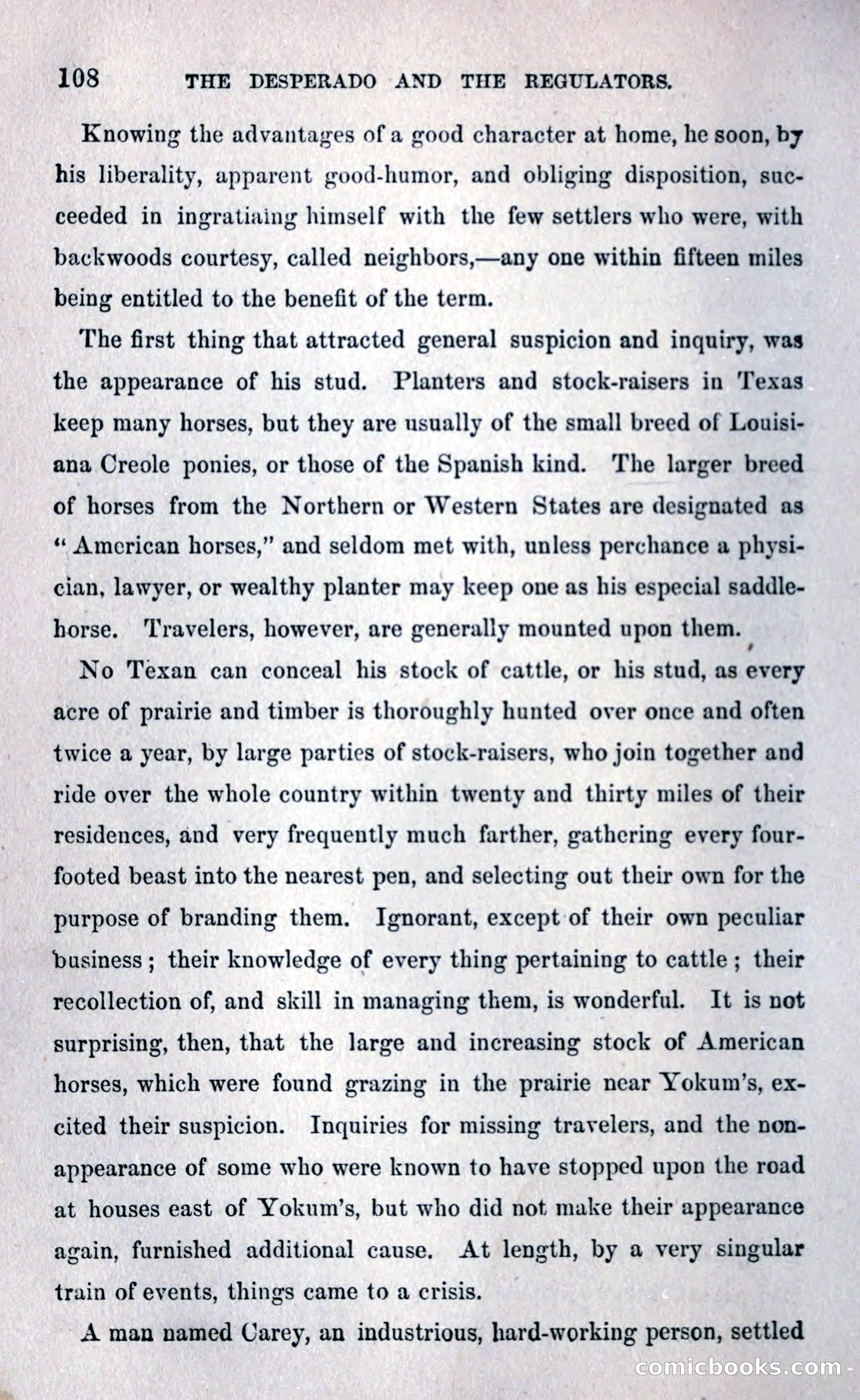 Thrilling Adventures Among the Early Settlers — page 116 of 393
