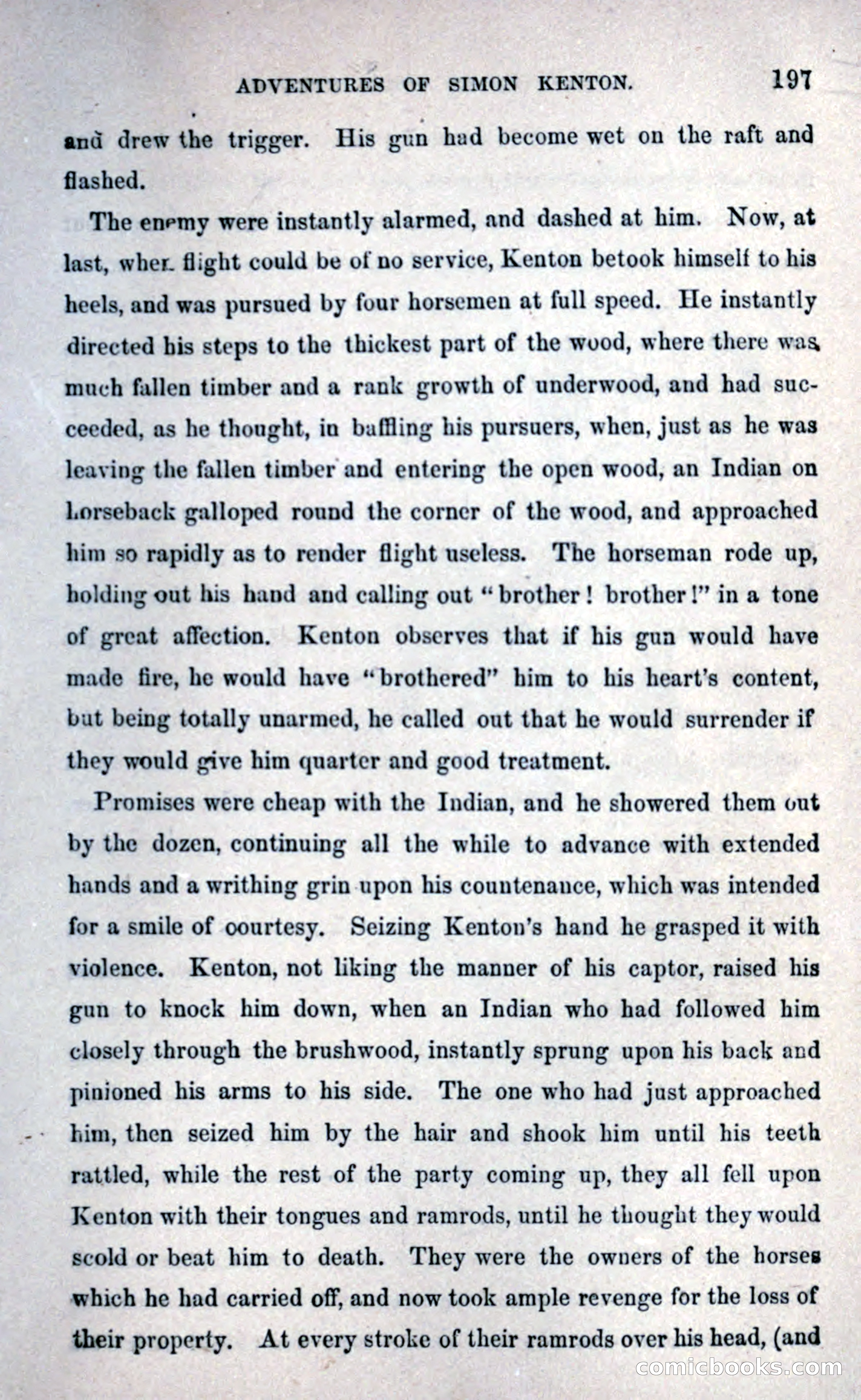 Thrilling Adventures Among the Early Settlers — page 205 of 393