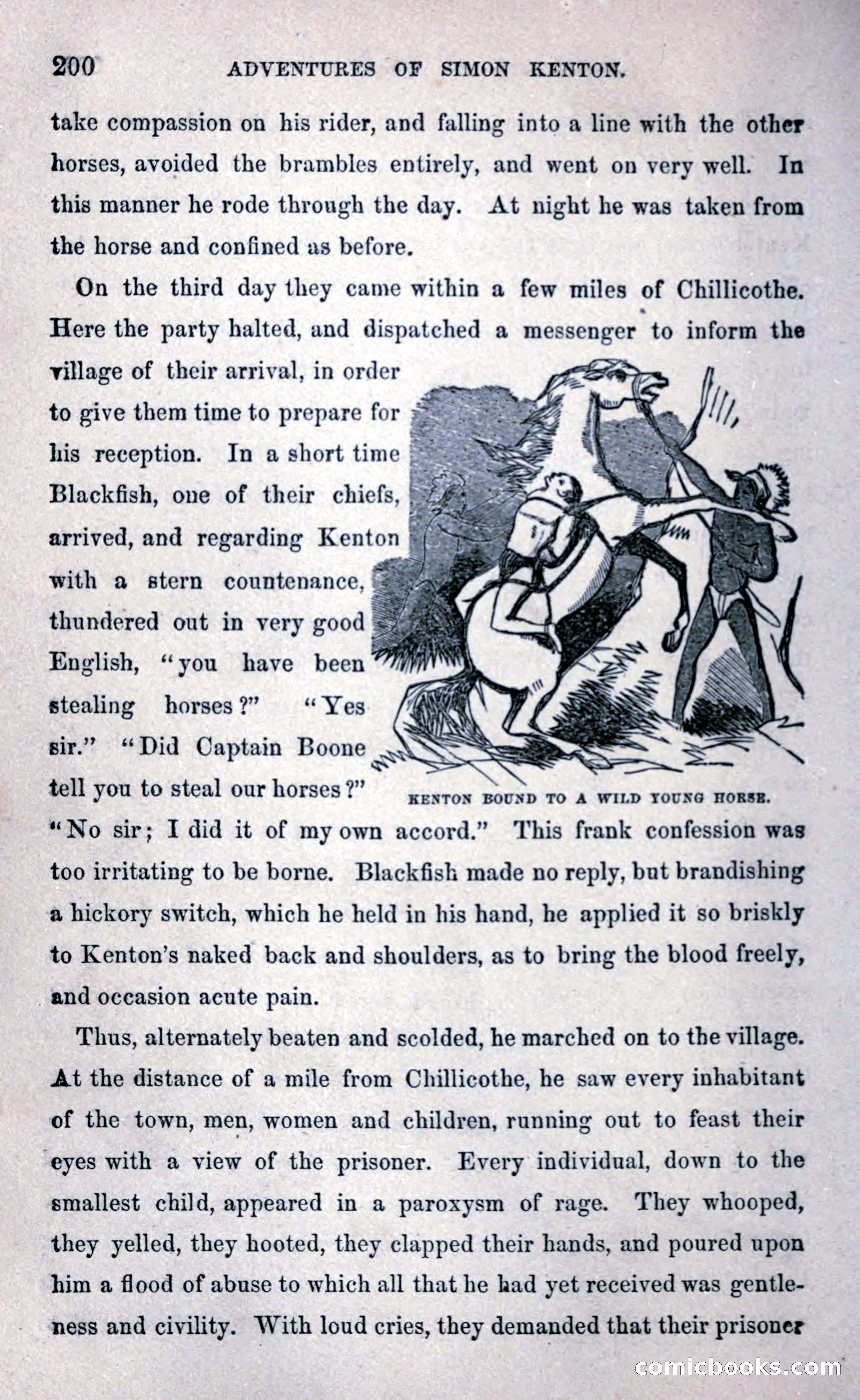 Thrilling Adventures Among the Early Settlers — page 208 of 393