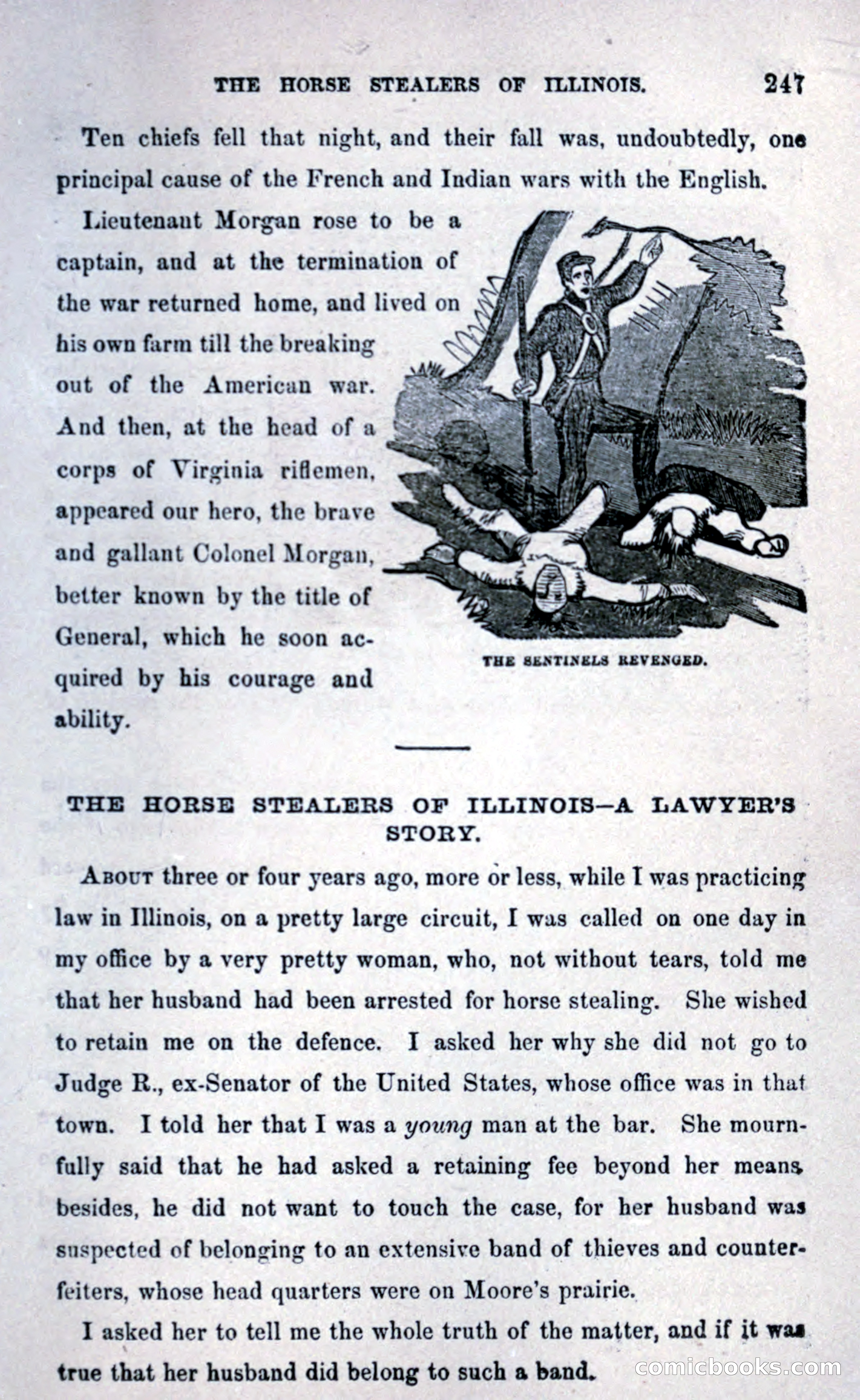 Thrilling Adventures Among the Early Settlers — page 255 of 393