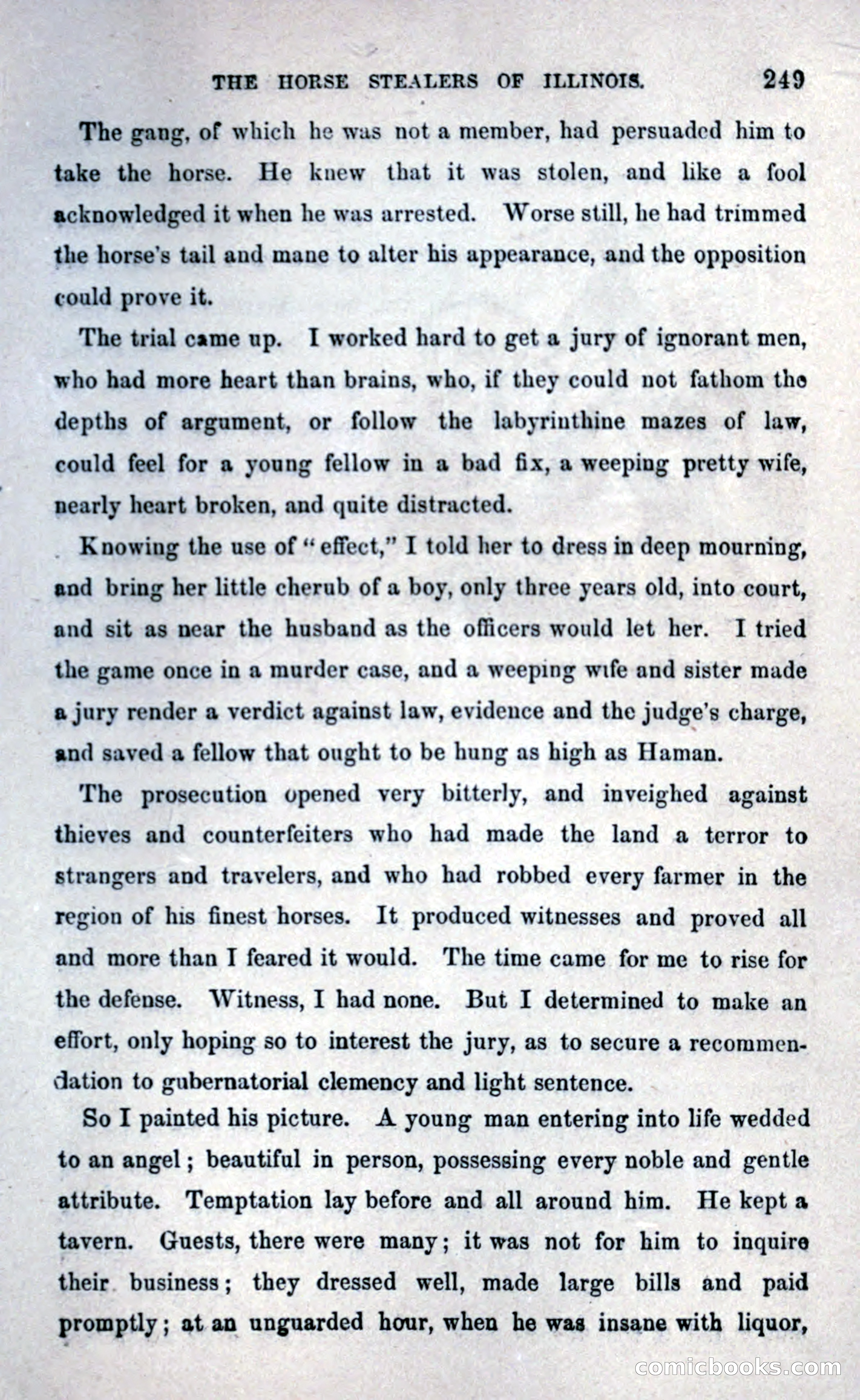 Thrilling Adventures Among the Early Settlers — page 257 of 393