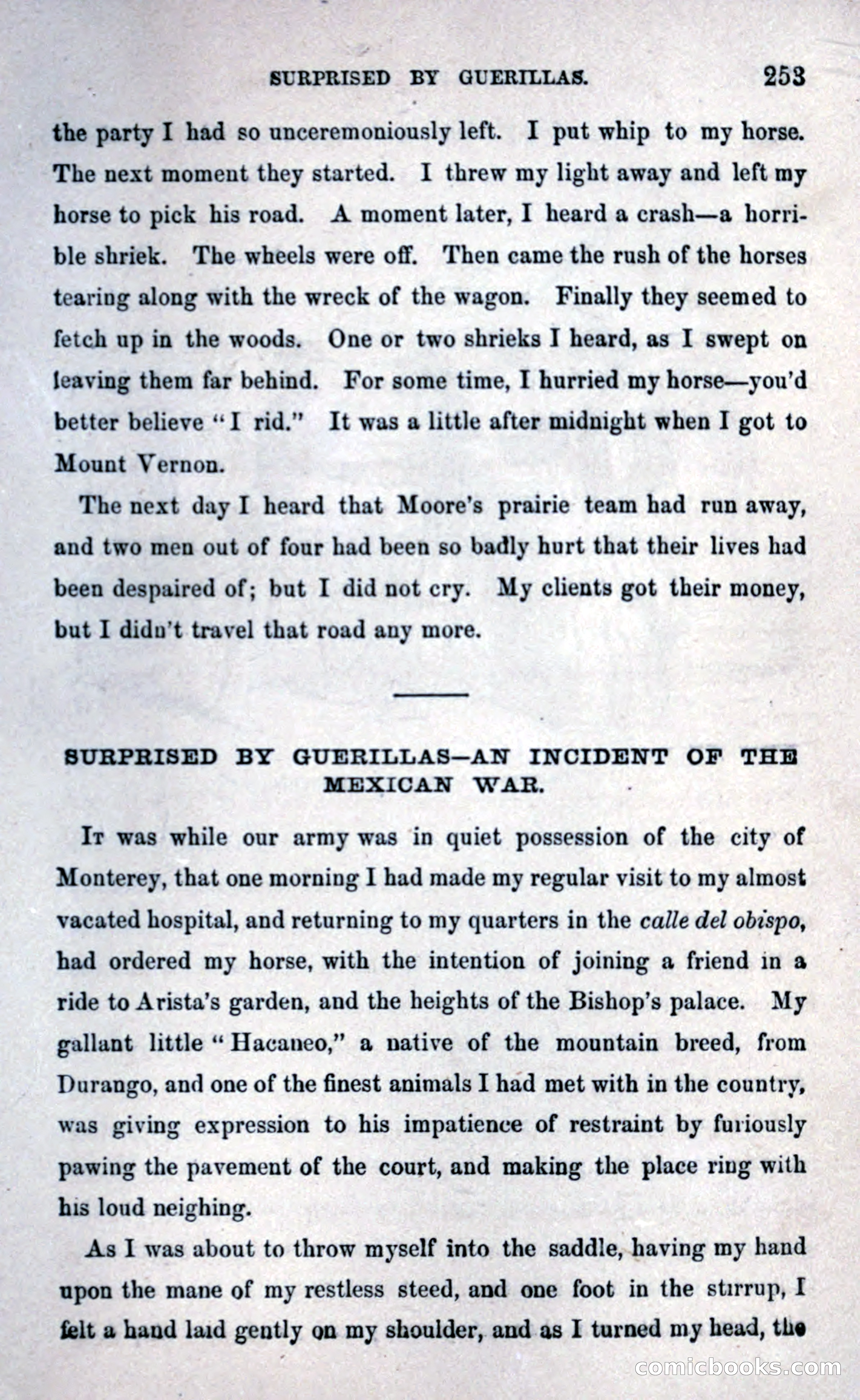 Thrilling Adventures Among the Early Settlers — page 261 of 393