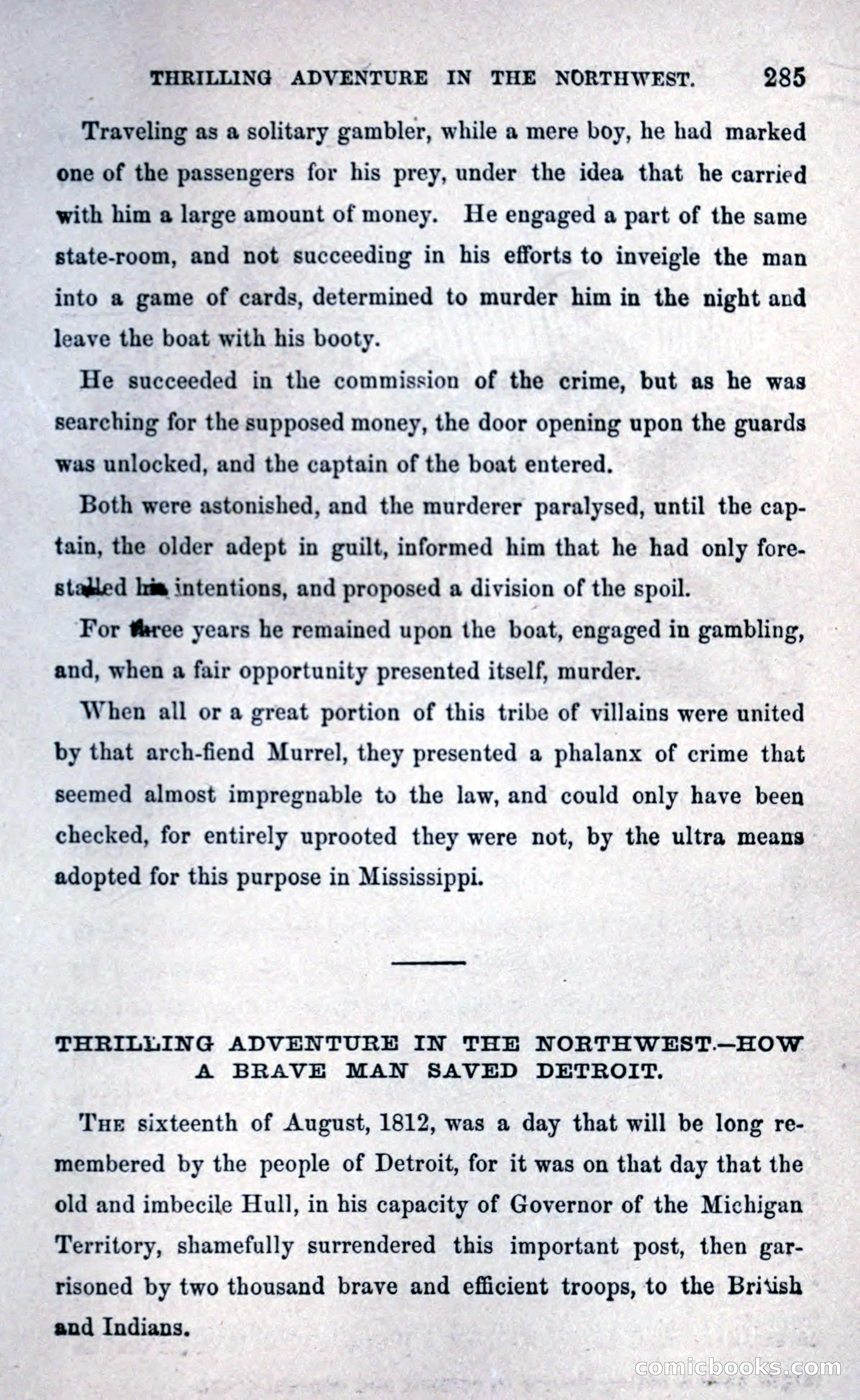 Thrilling Adventures Among the Early Settlers — page 293 of 393