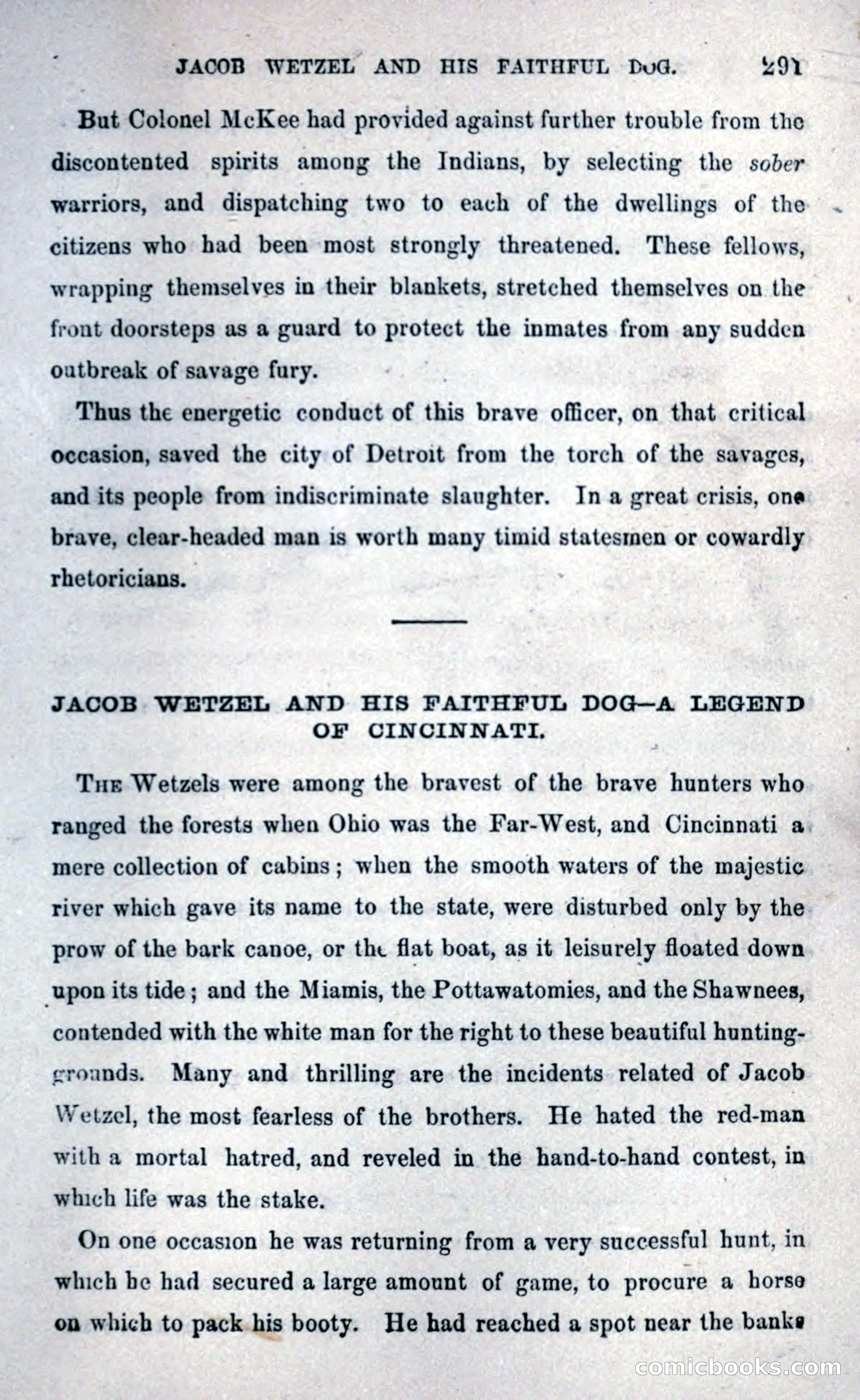 Thrilling Adventures Among the Early Settlers — page 299 of 393