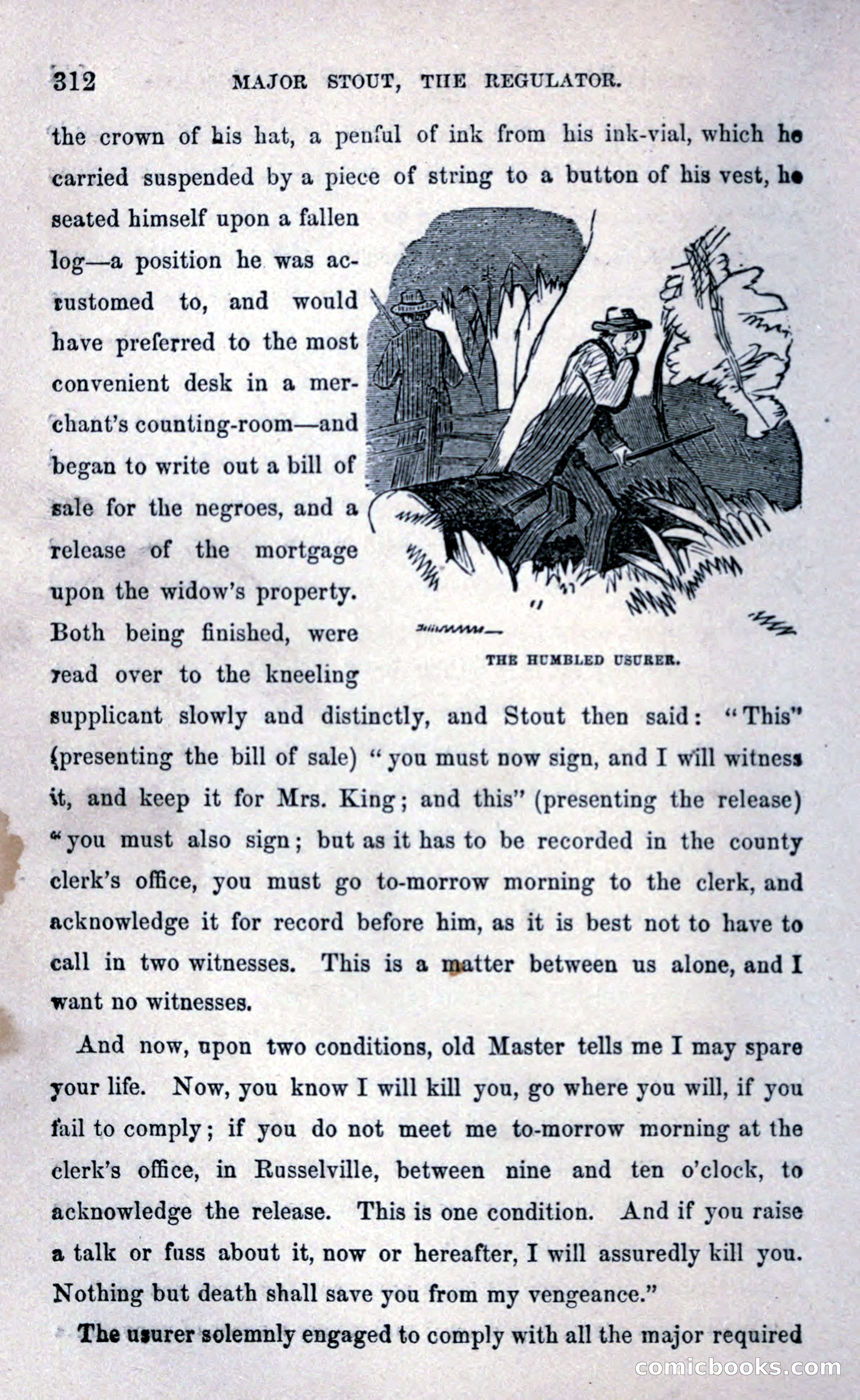 Thrilling Adventures Among the Early Settlers — page 320 of 393