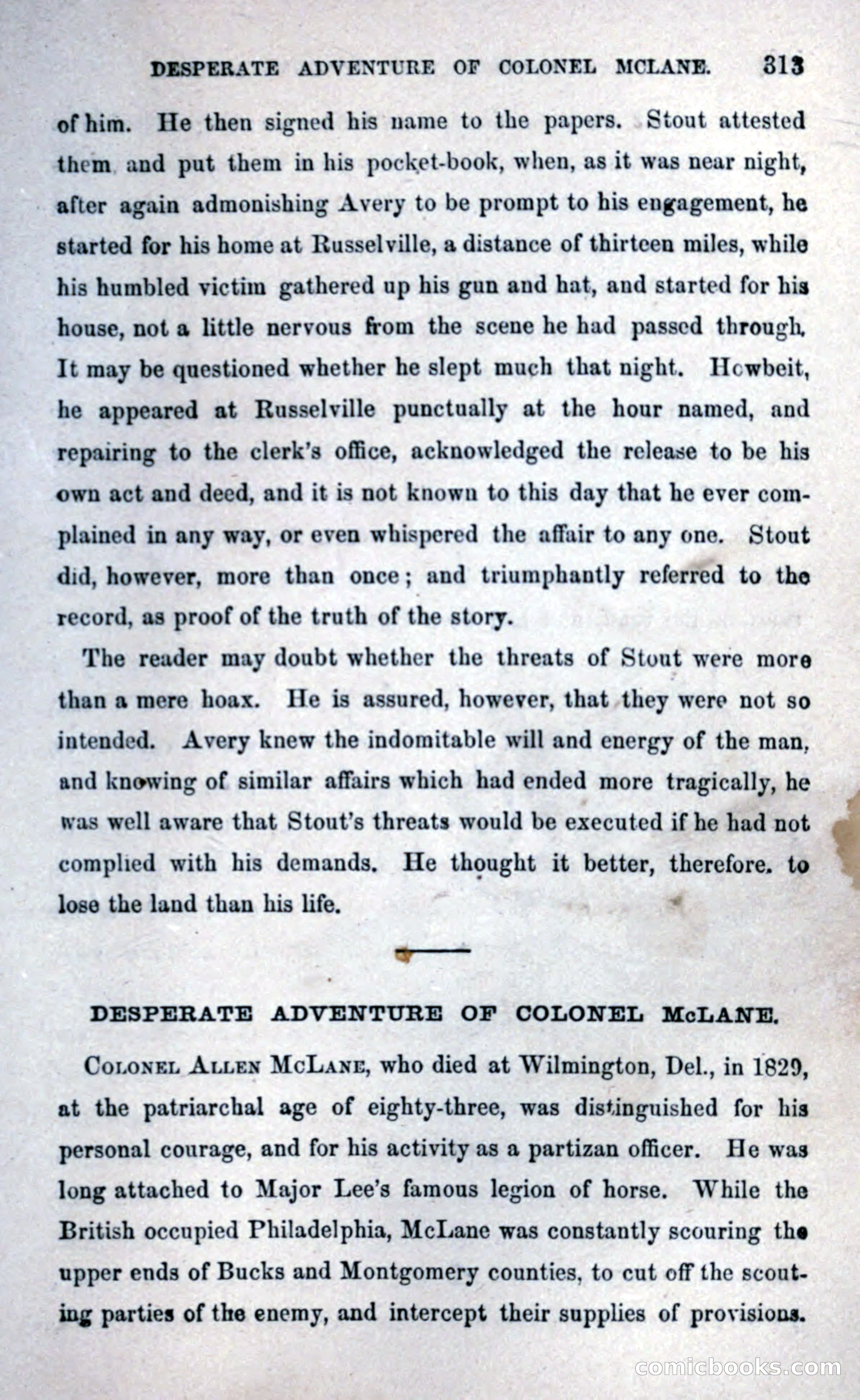 Thrilling Adventures Among the Early Settlers — page 321 of 393