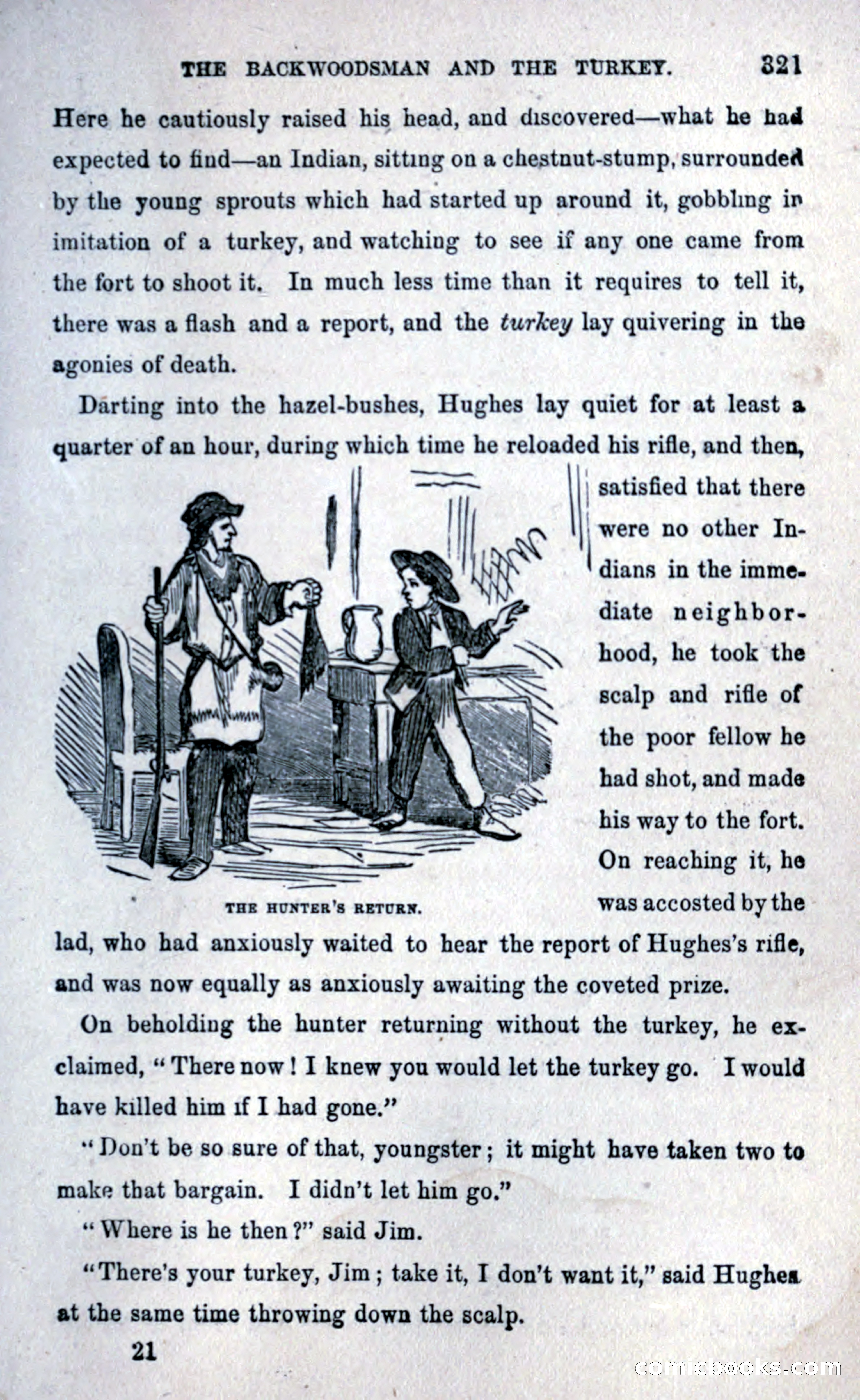 Thrilling Adventures Among the Early Settlers — page 329 of 393