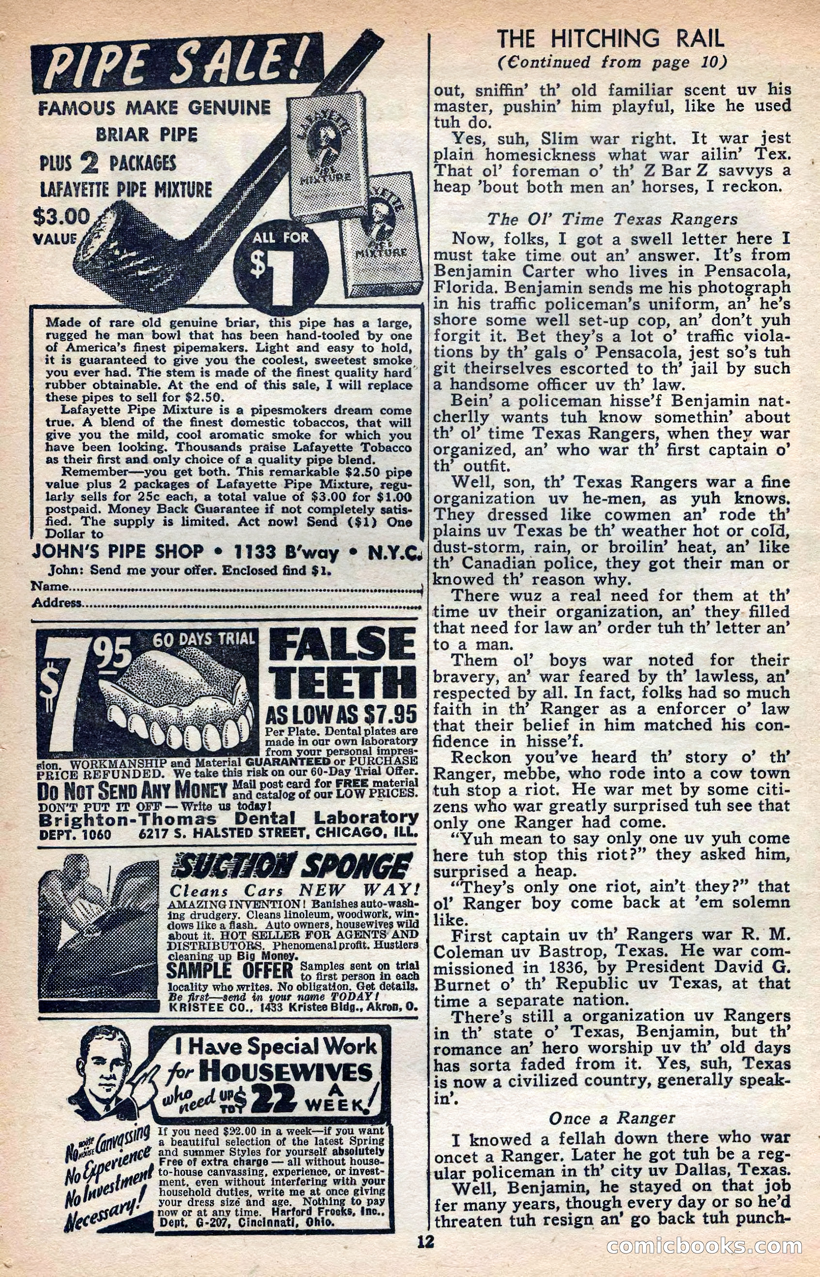 Thrilling Western, Vol. 38, No. 3 — page 13 of 116