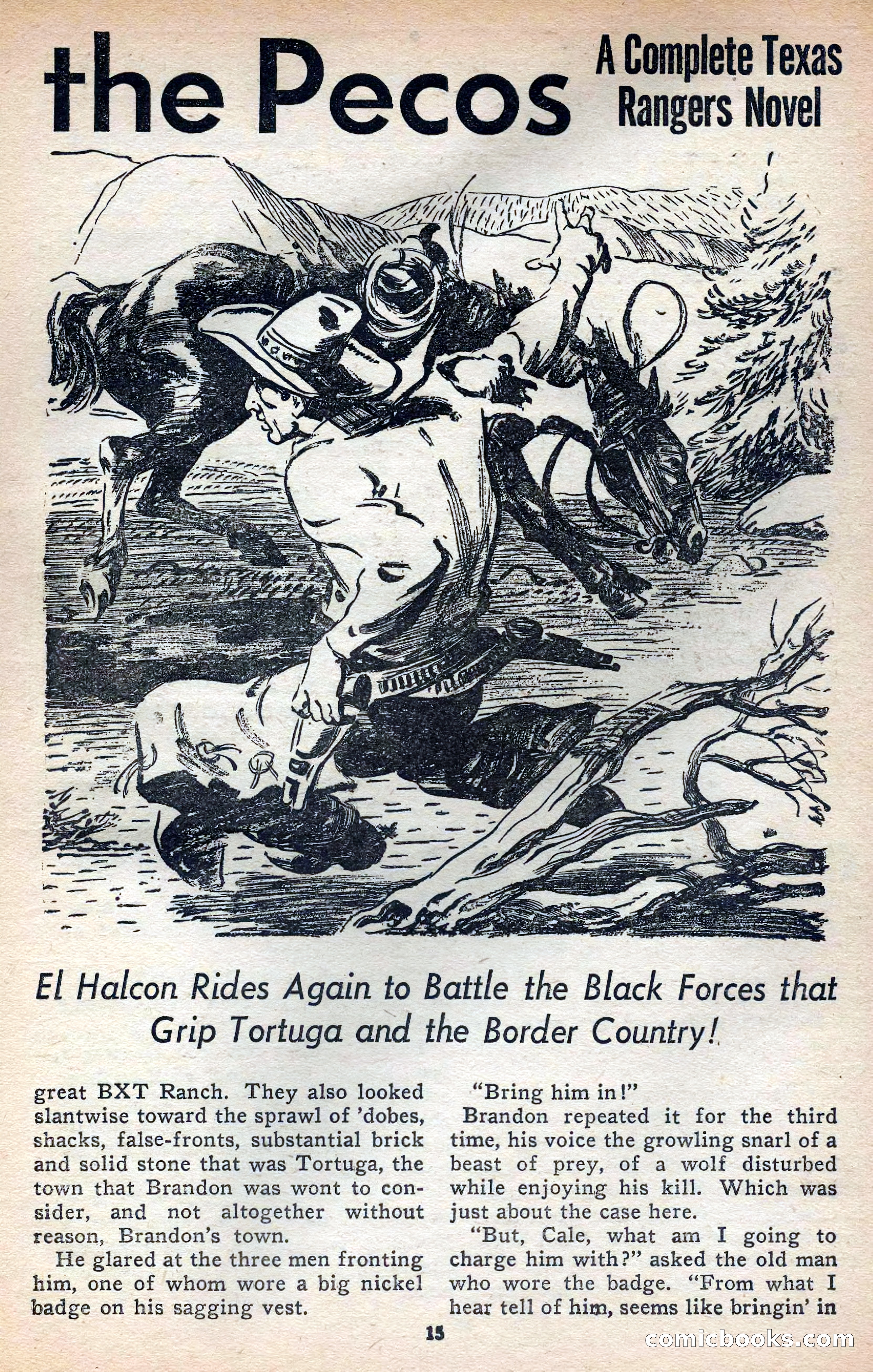 Thrilling Western, Vol. 38, No. 3 — page 16 of 116