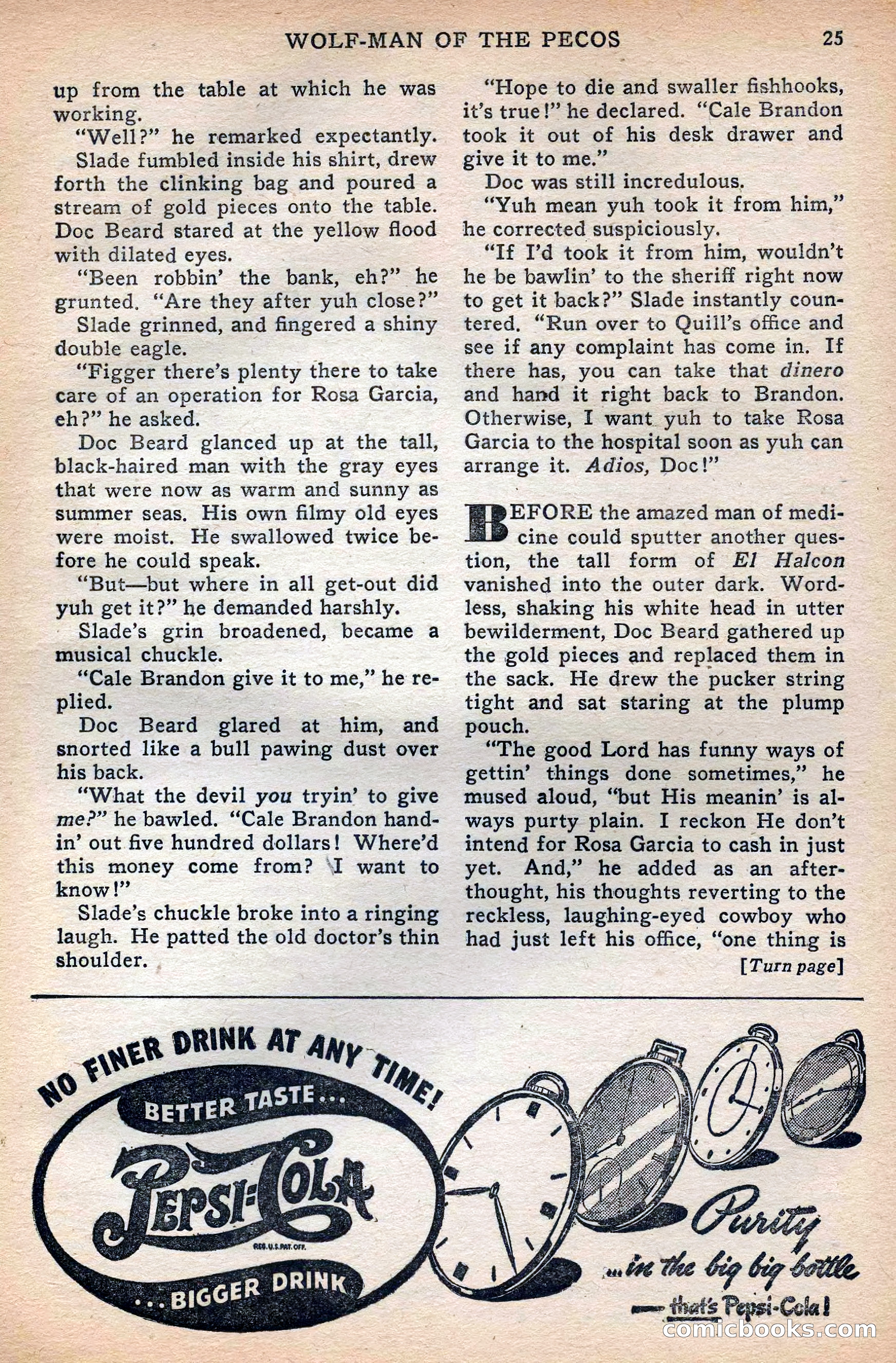 Thrilling Western, Vol. 38, No. 3 — page 26 of 116