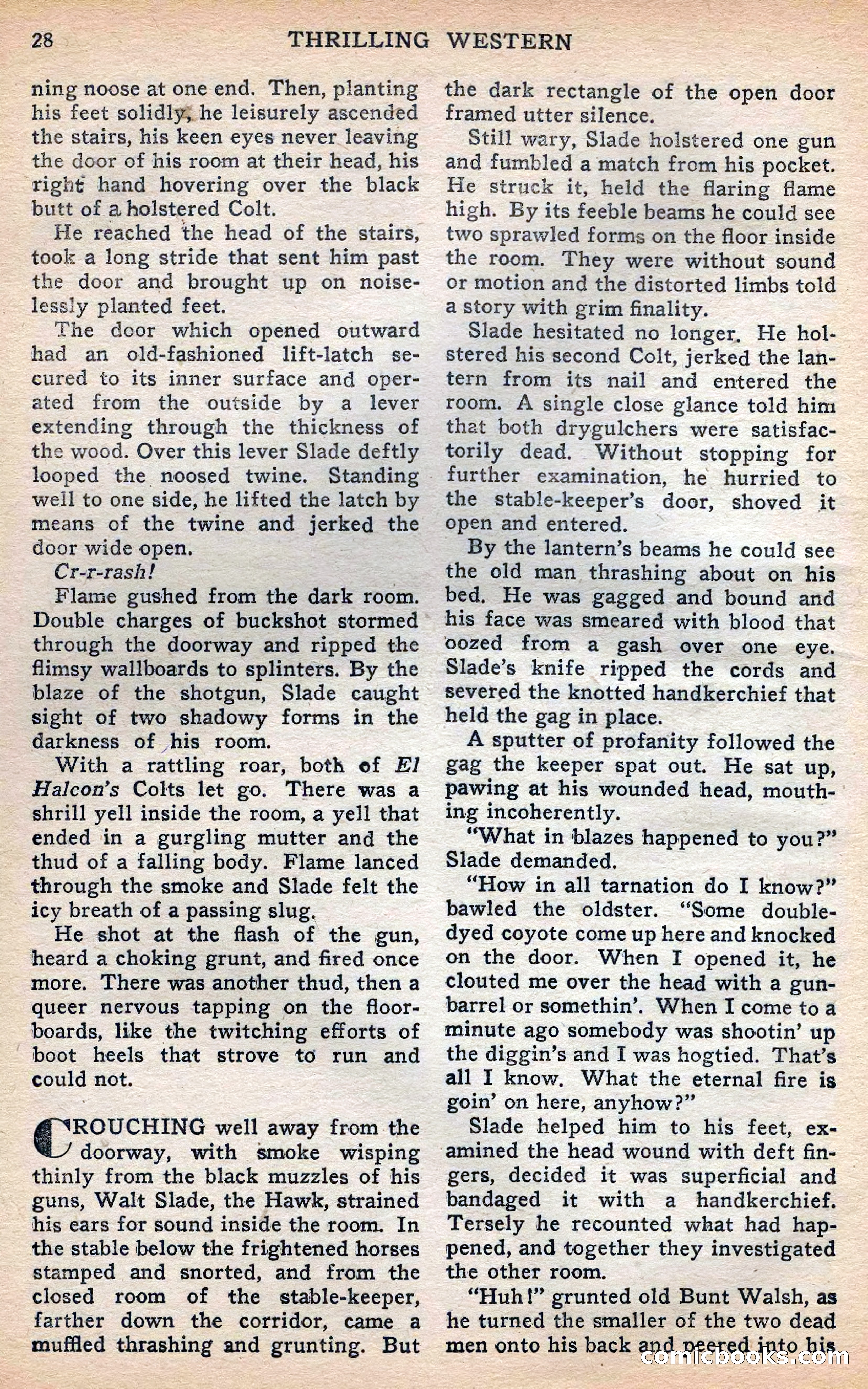 Thrilling Western, Vol. 38, No. 3 — page 29 of 116