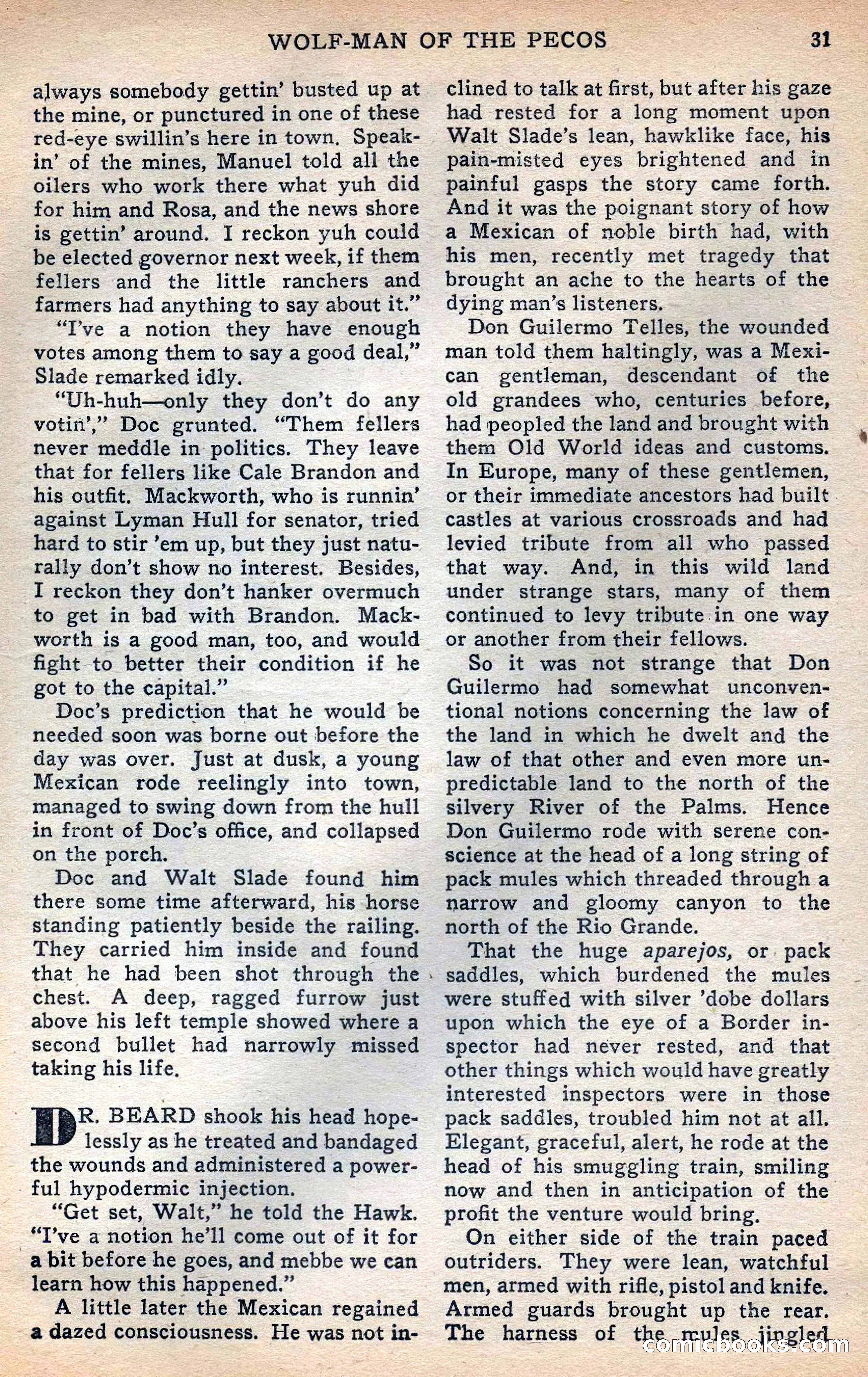 Thrilling Western, Vol. 38, No. 3 — page 32 of 116