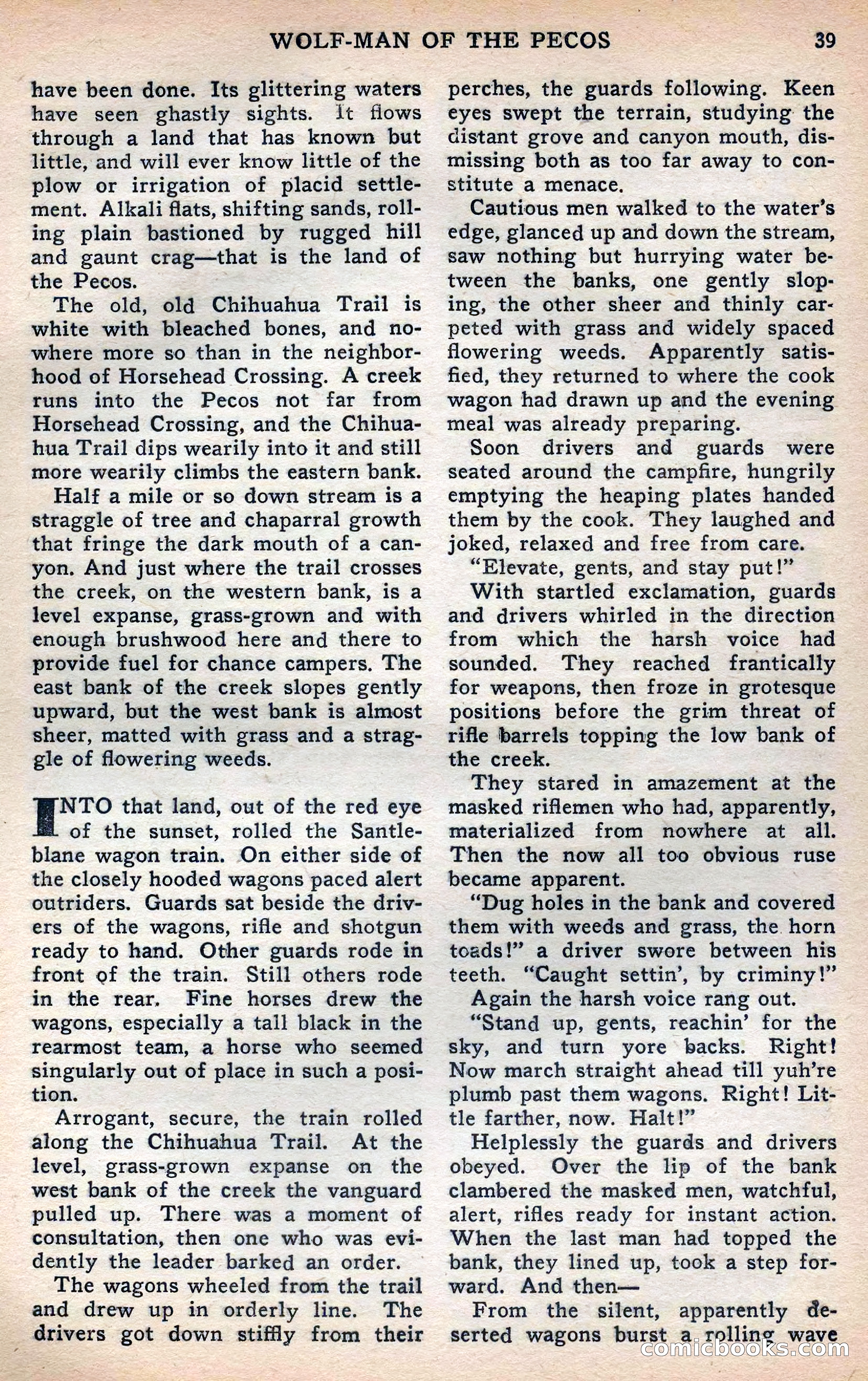 Thrilling Western, Vol. 38, No. 3 — page 40 of 116