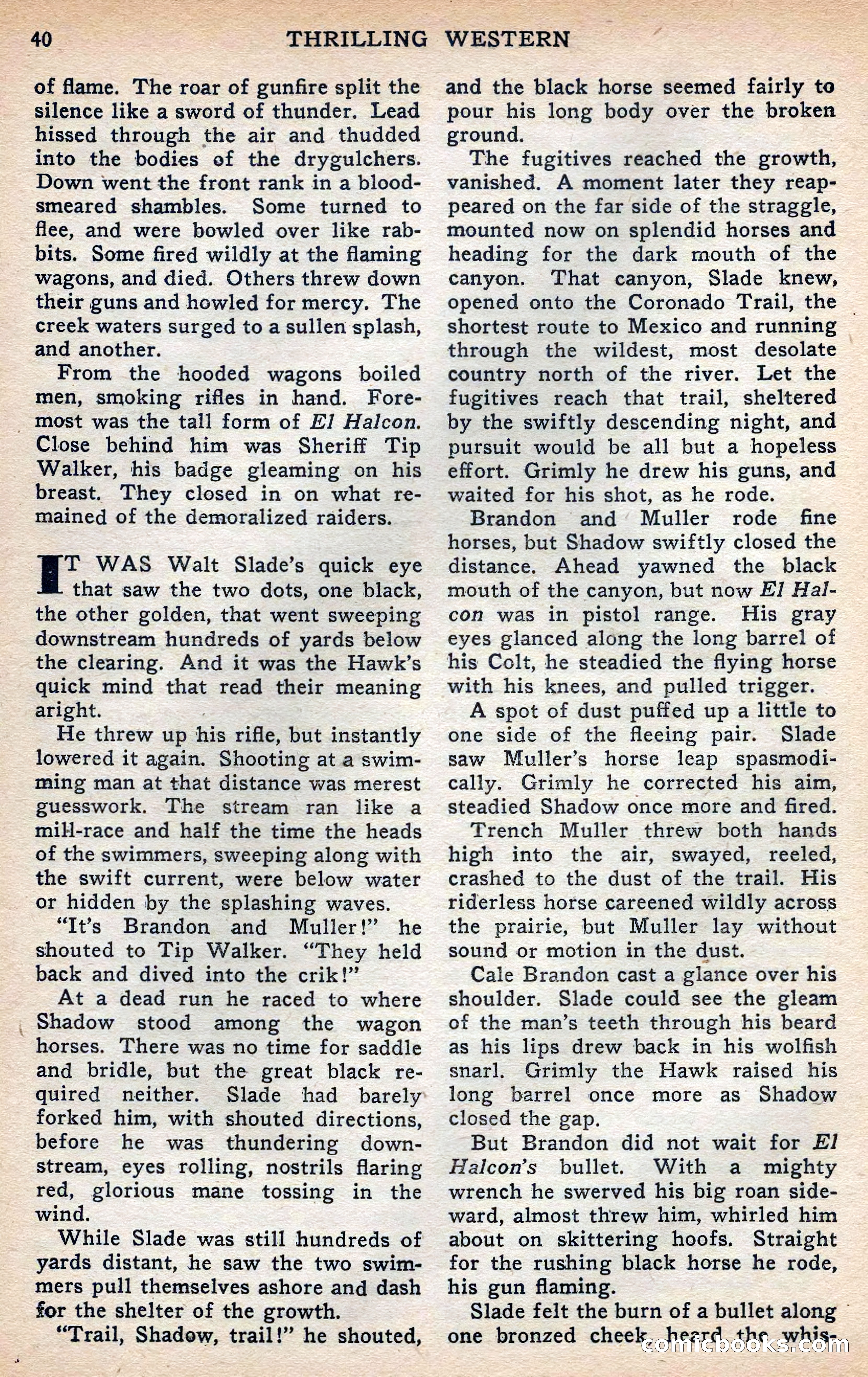 Thrilling Western, Vol. 38, No. 3 — page 41 of 116