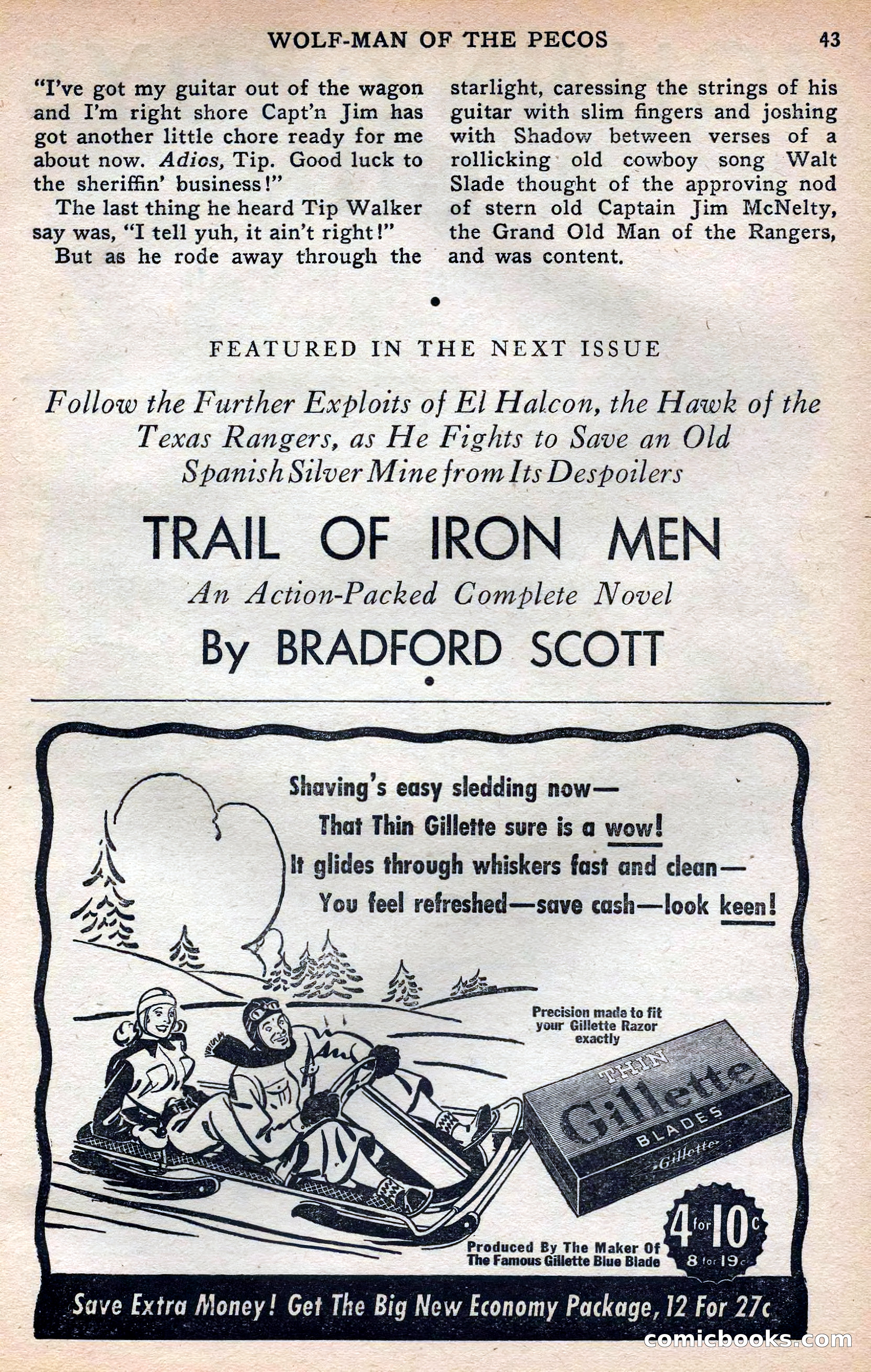 Thrilling Western, Vol. 38, No. 3 — page 44 of 116