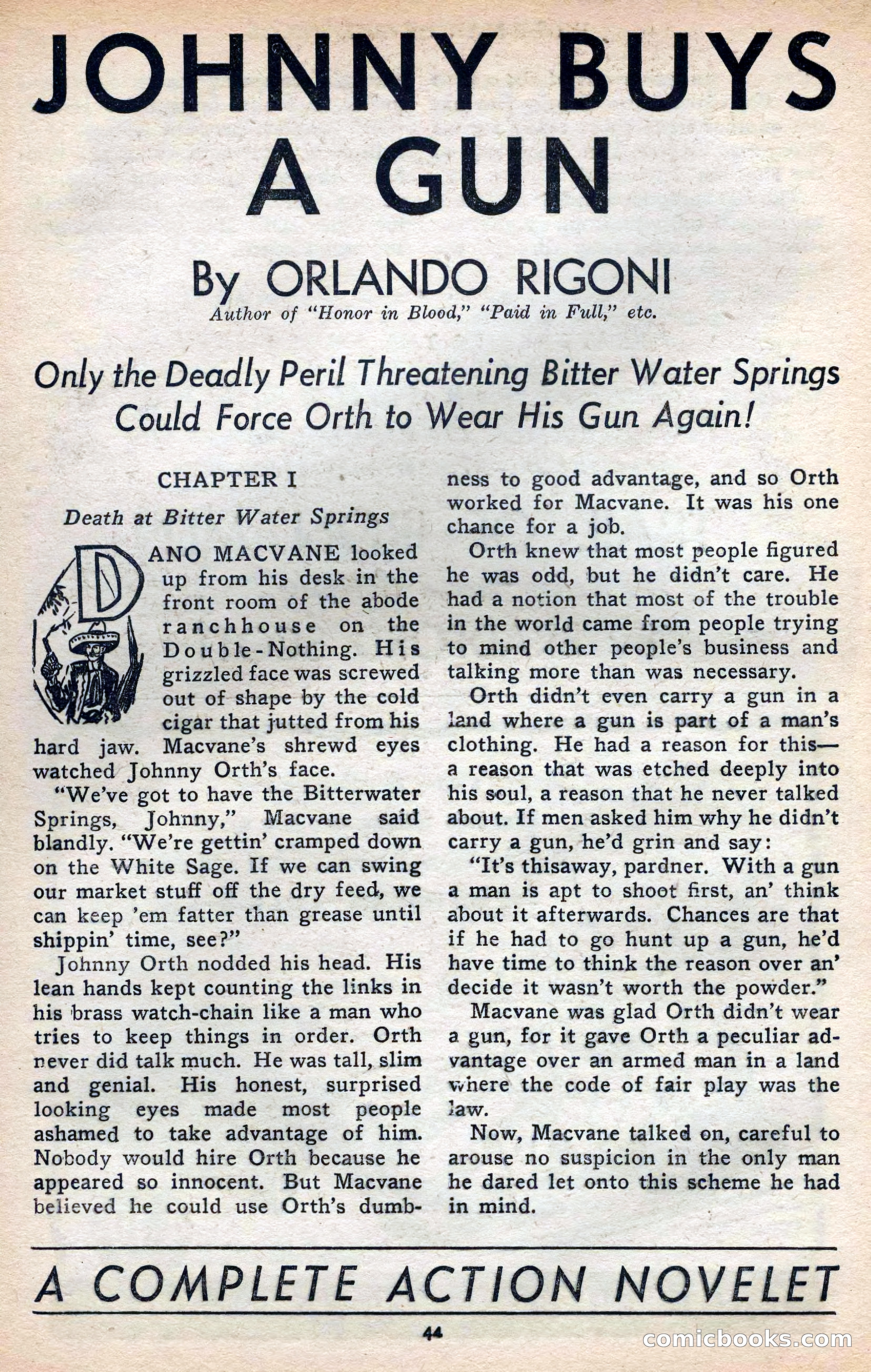 Thrilling Western, Vol. 38, No. 3 — page 45 of 116