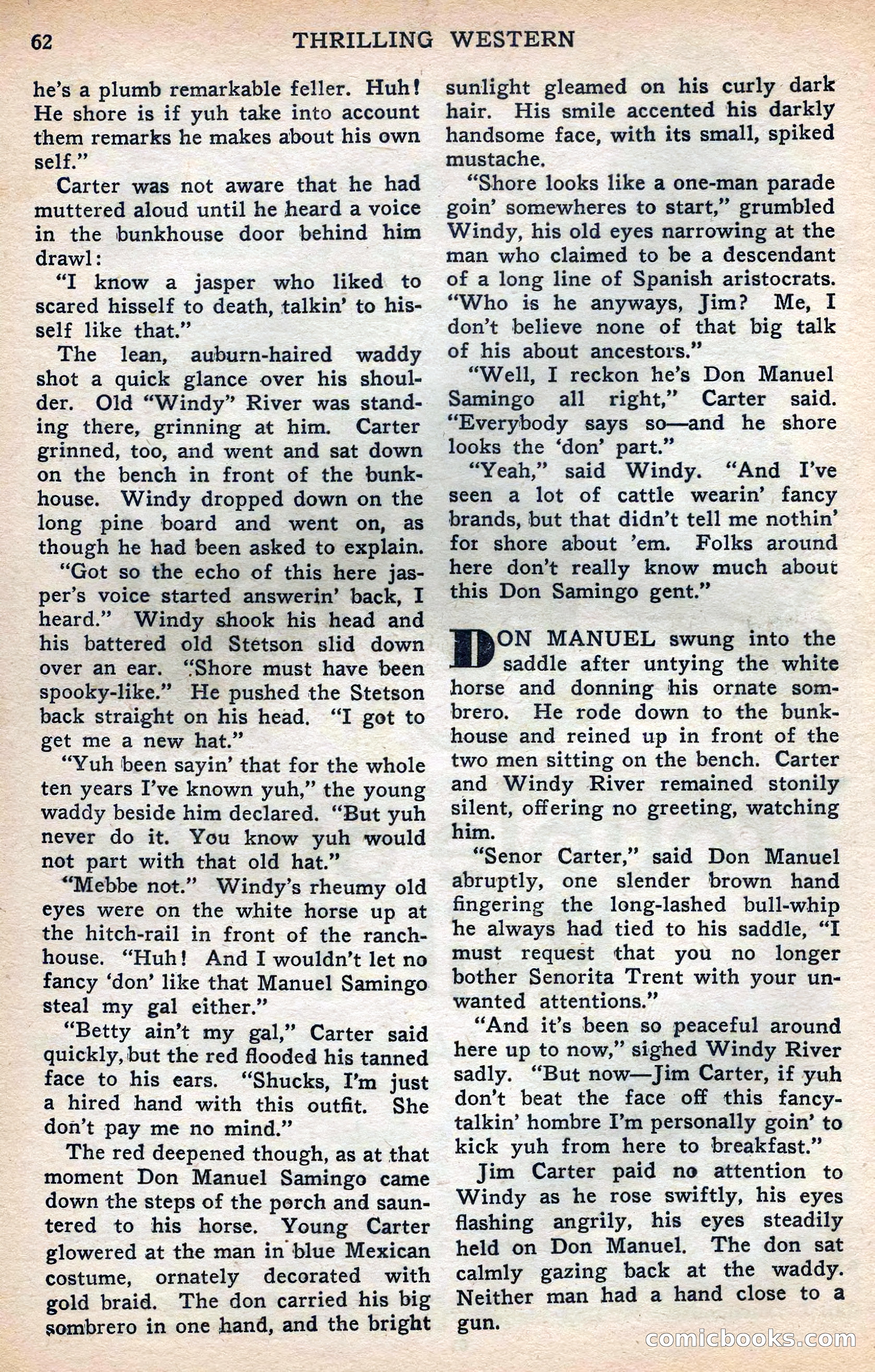 Thrilling Western, Vol. 38, No. 3 — page 63 of 116