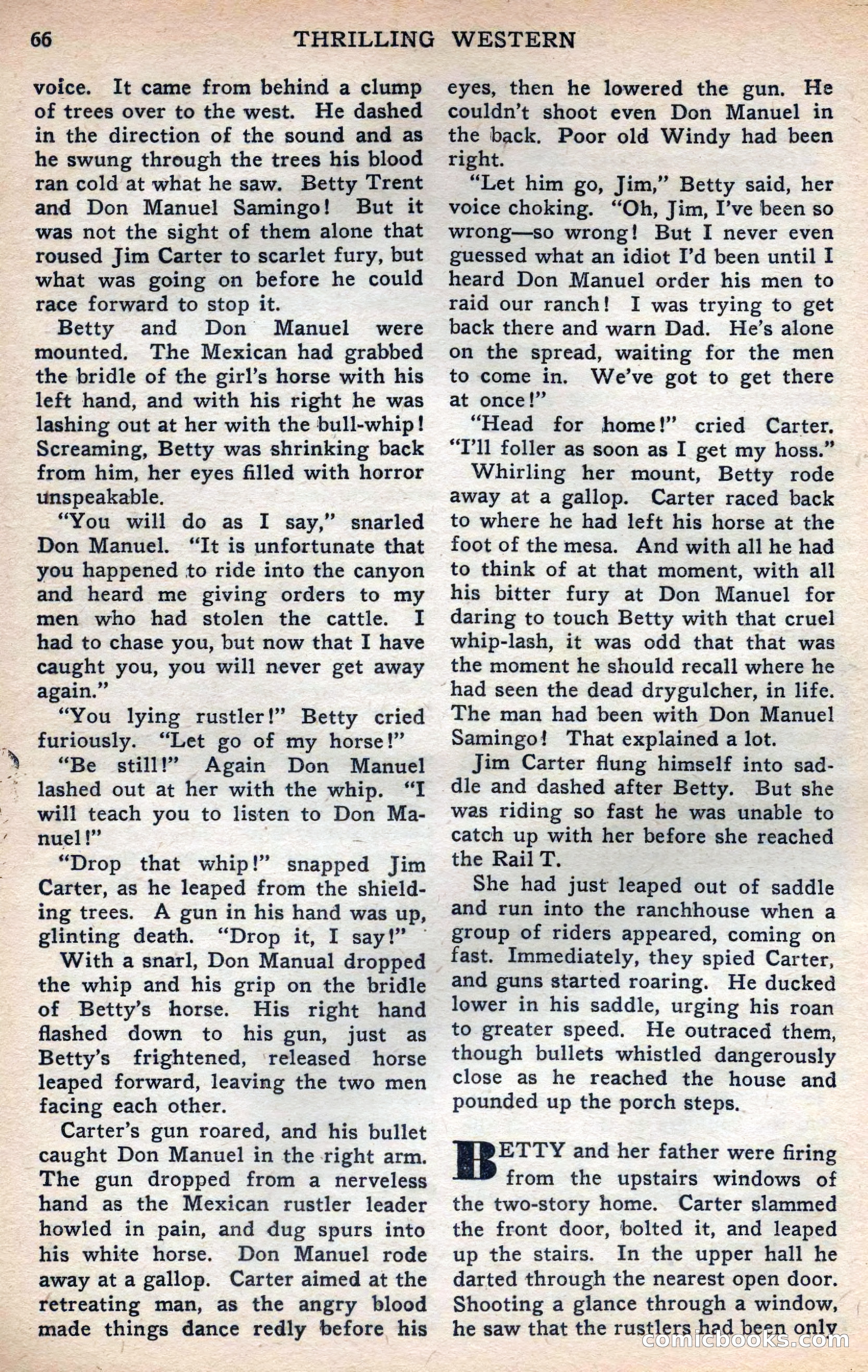 Thrilling Western, Vol. 38, No. 3 — page 67 of 116
