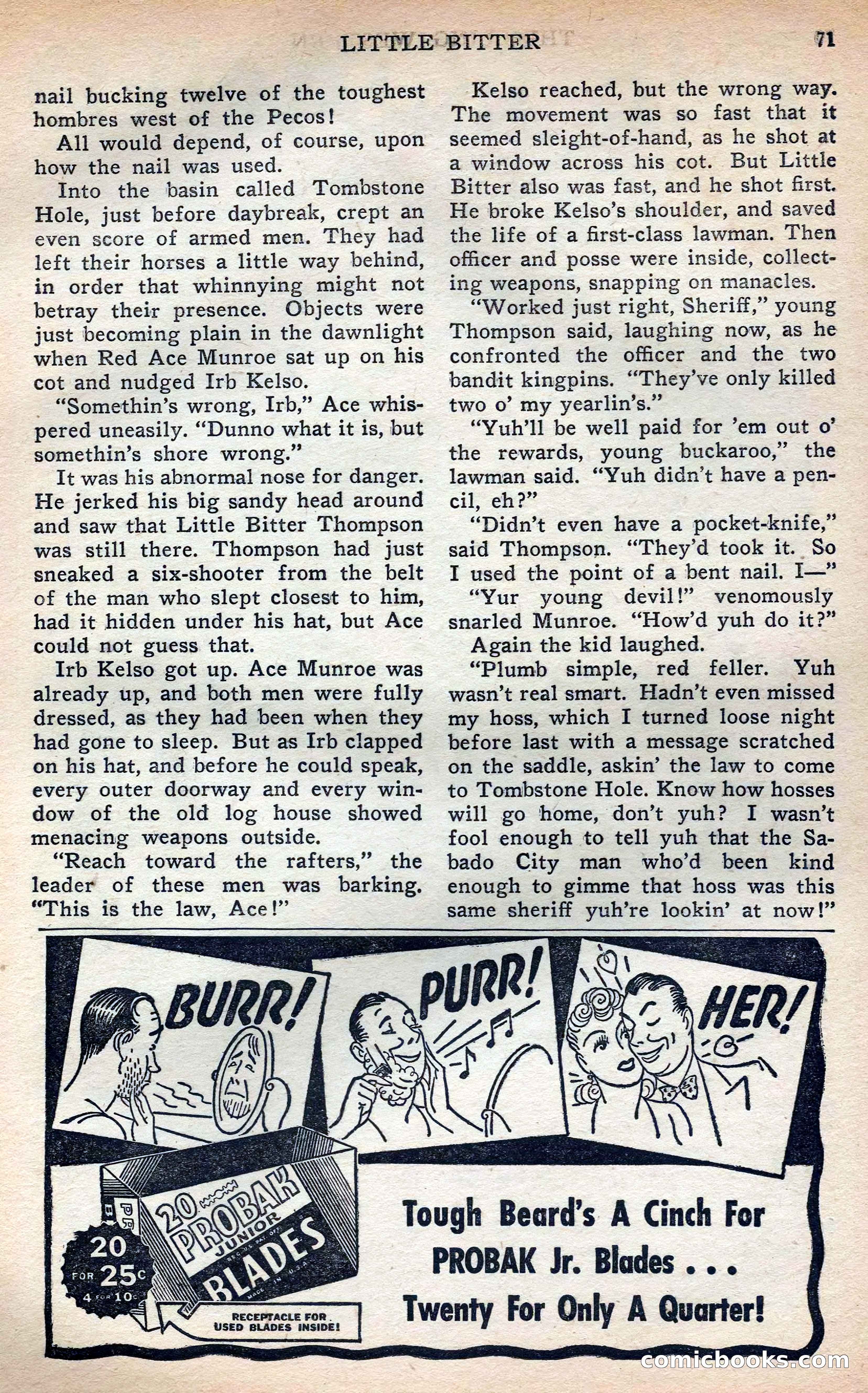 Thrilling Western, Vol. 38, No. 3 — page 72 of 116