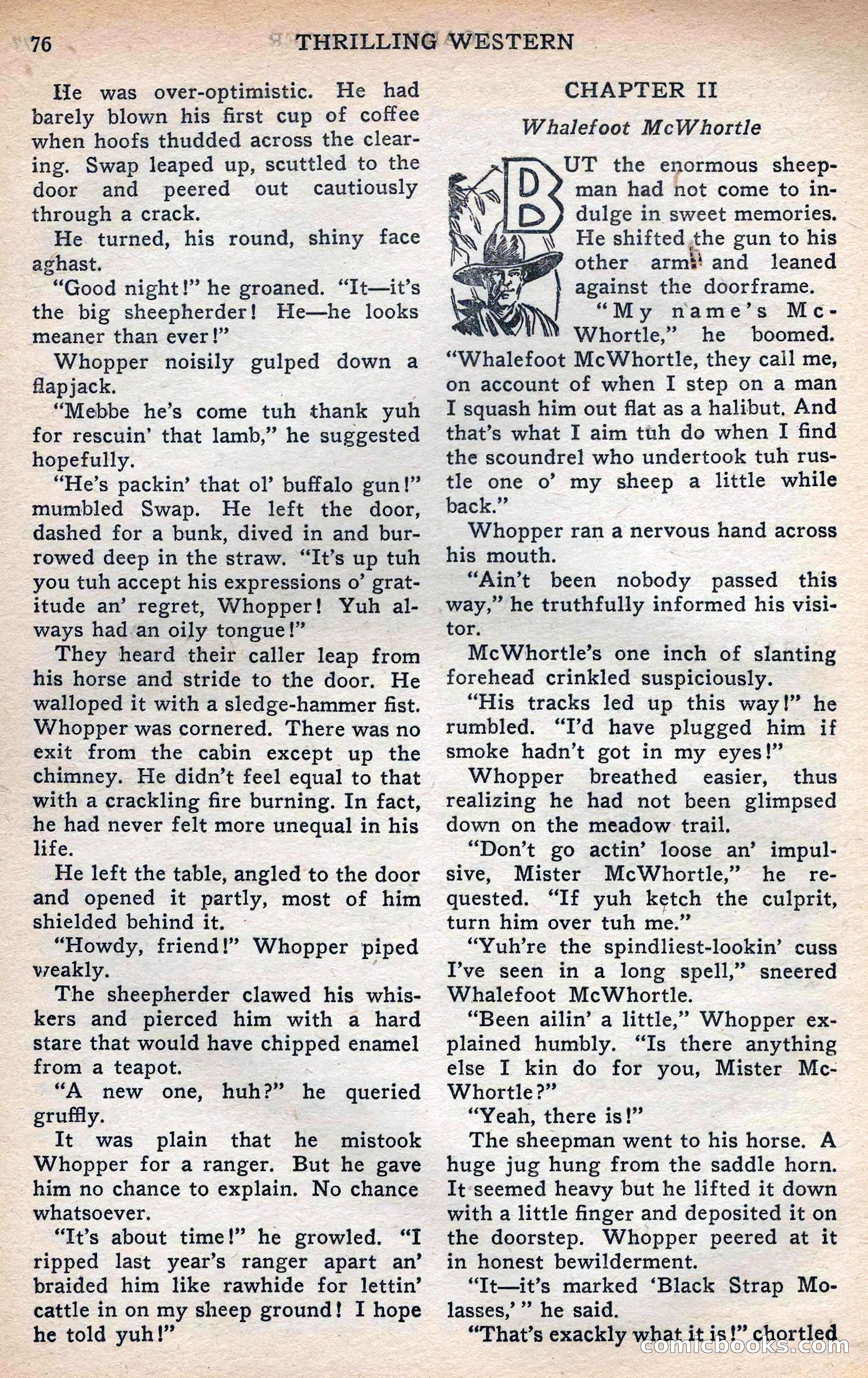 Thrilling Western, Vol. 38, No. 3 — page 77 of 116