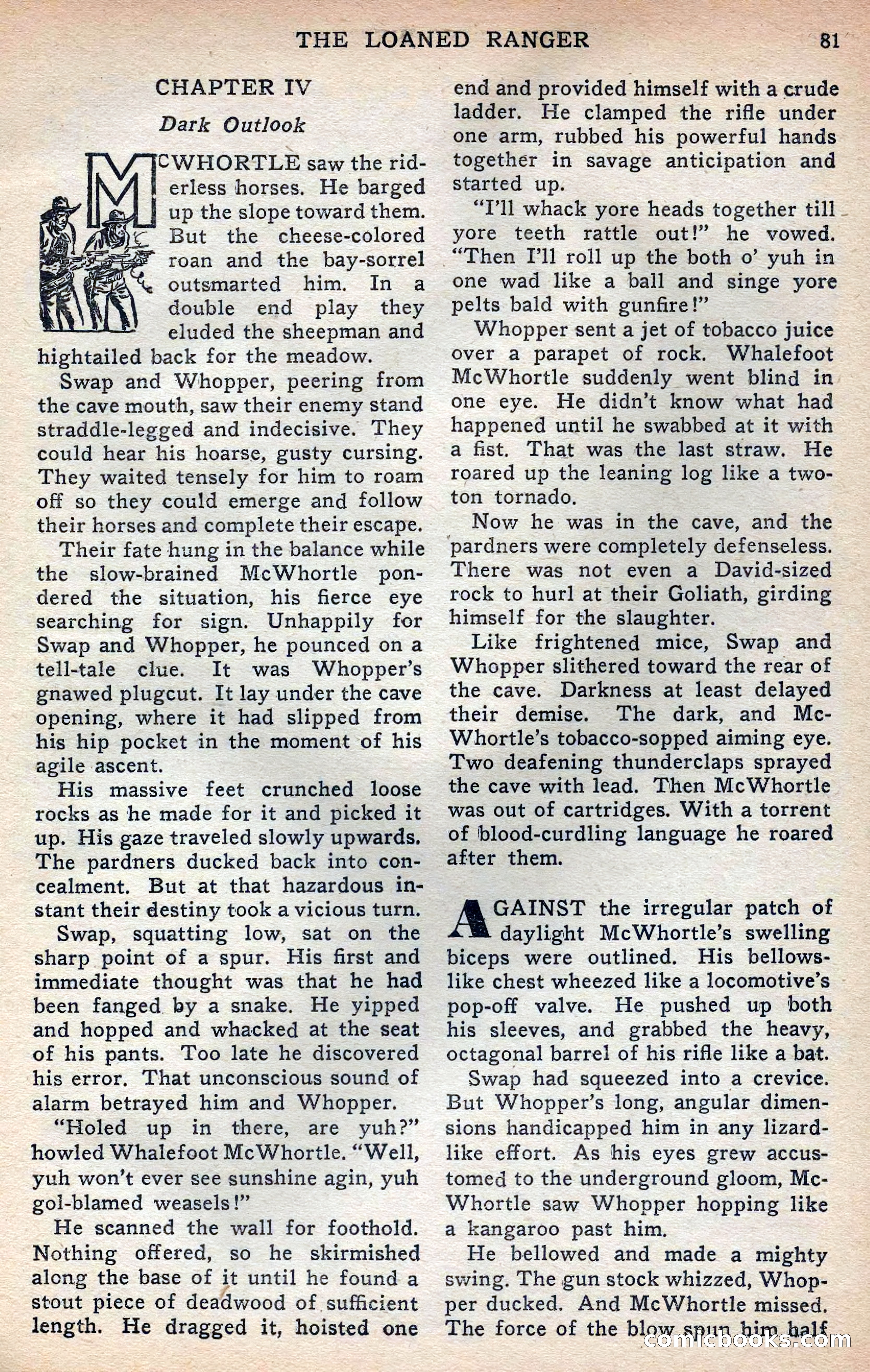 Thrilling Western, Vol. 38, No. 3 — page 82 of 116