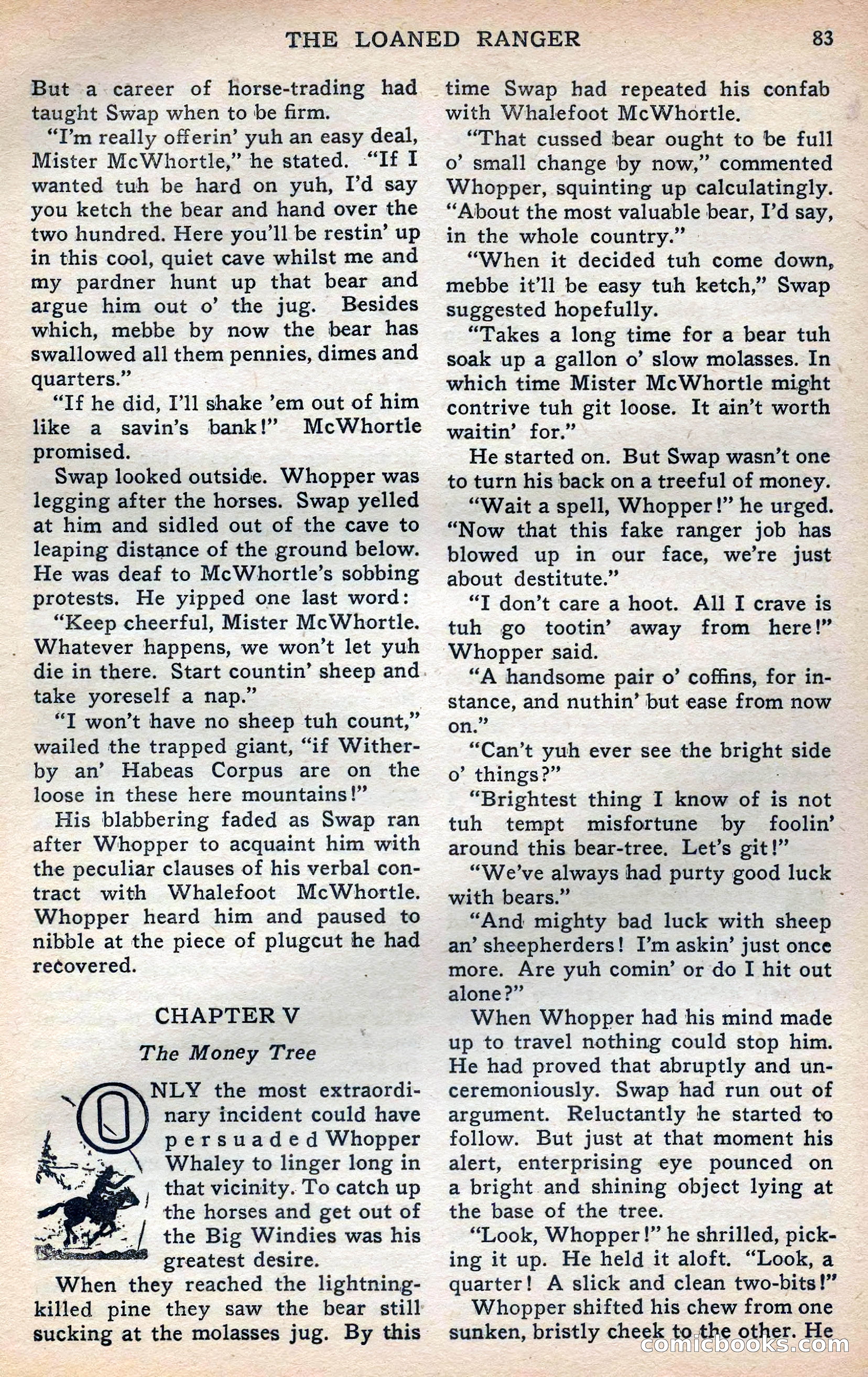 Thrilling Western, Vol. 38, No. 3 — page 84 of 116