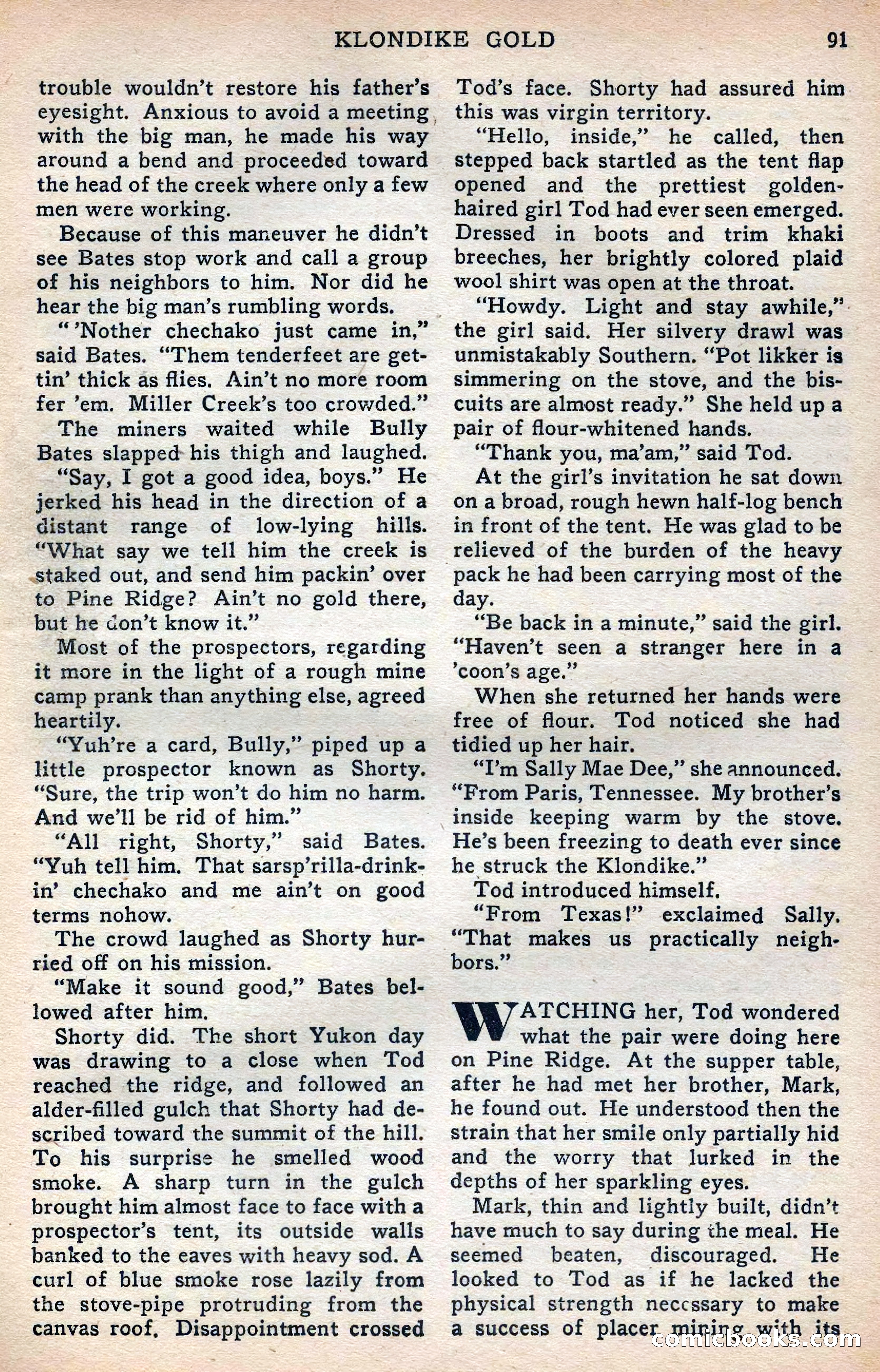 Thrilling Western, Vol. 38, No. 3 — page 92 of 116