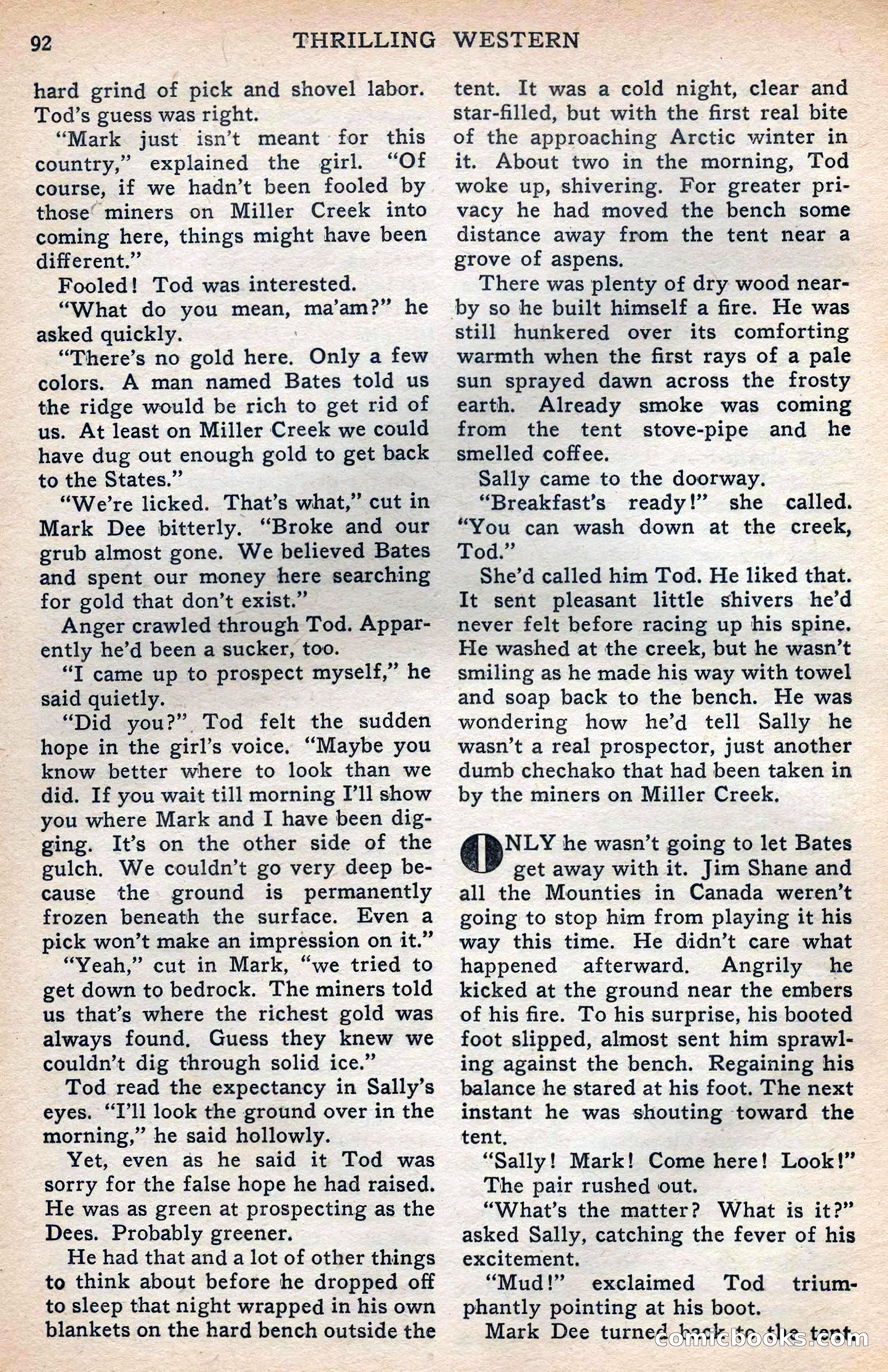 Thrilling Western, Vol. 38, No. 3 — page 93 of 116