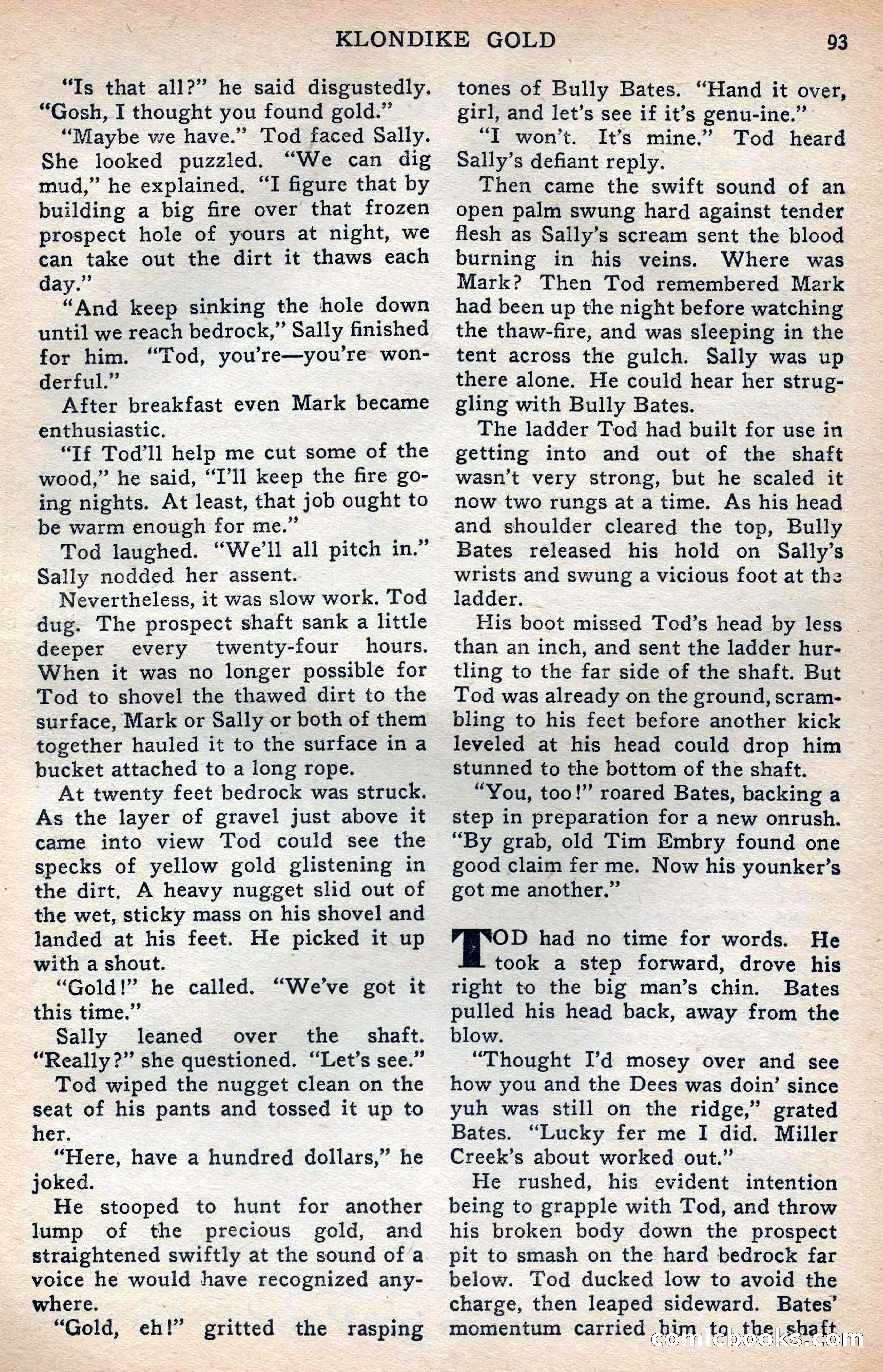 Thrilling Western, Vol. 38, No. 3 — page 94 of 116