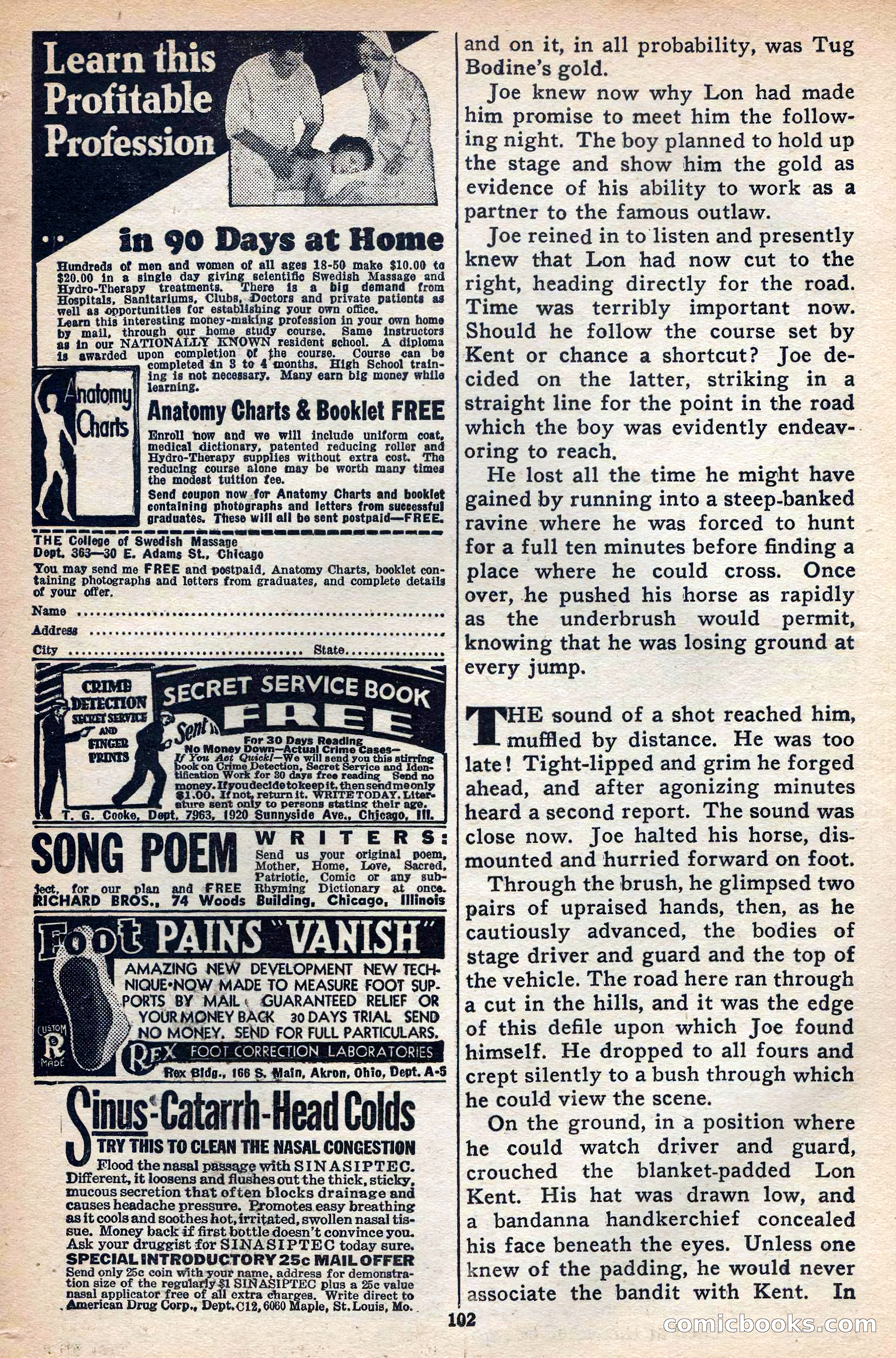 Thrilling Western, Vol. 38, No. 3 — page 103 of 116