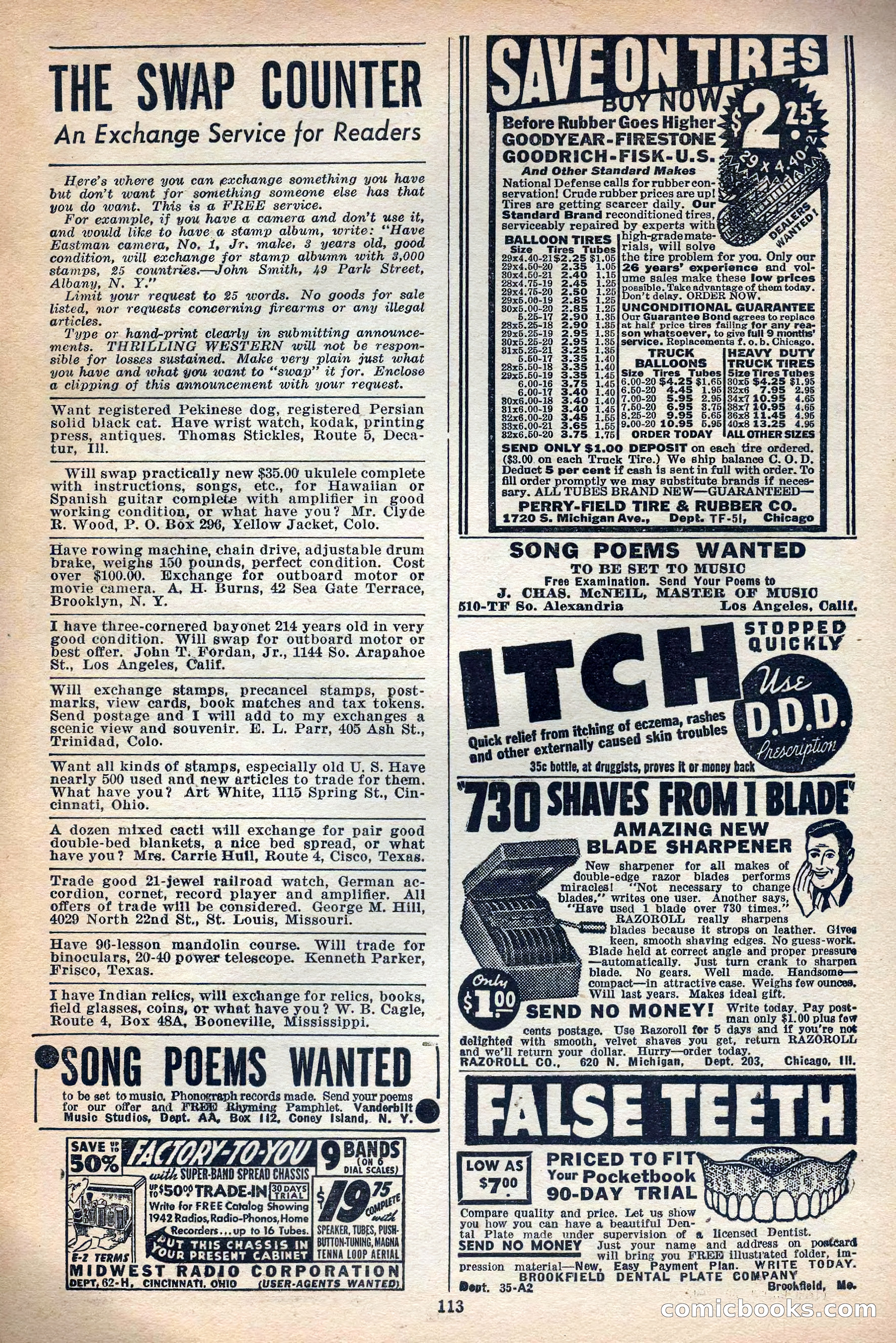 Thrilling Western, Vol. 38, No. 3 — page 114 of 116
