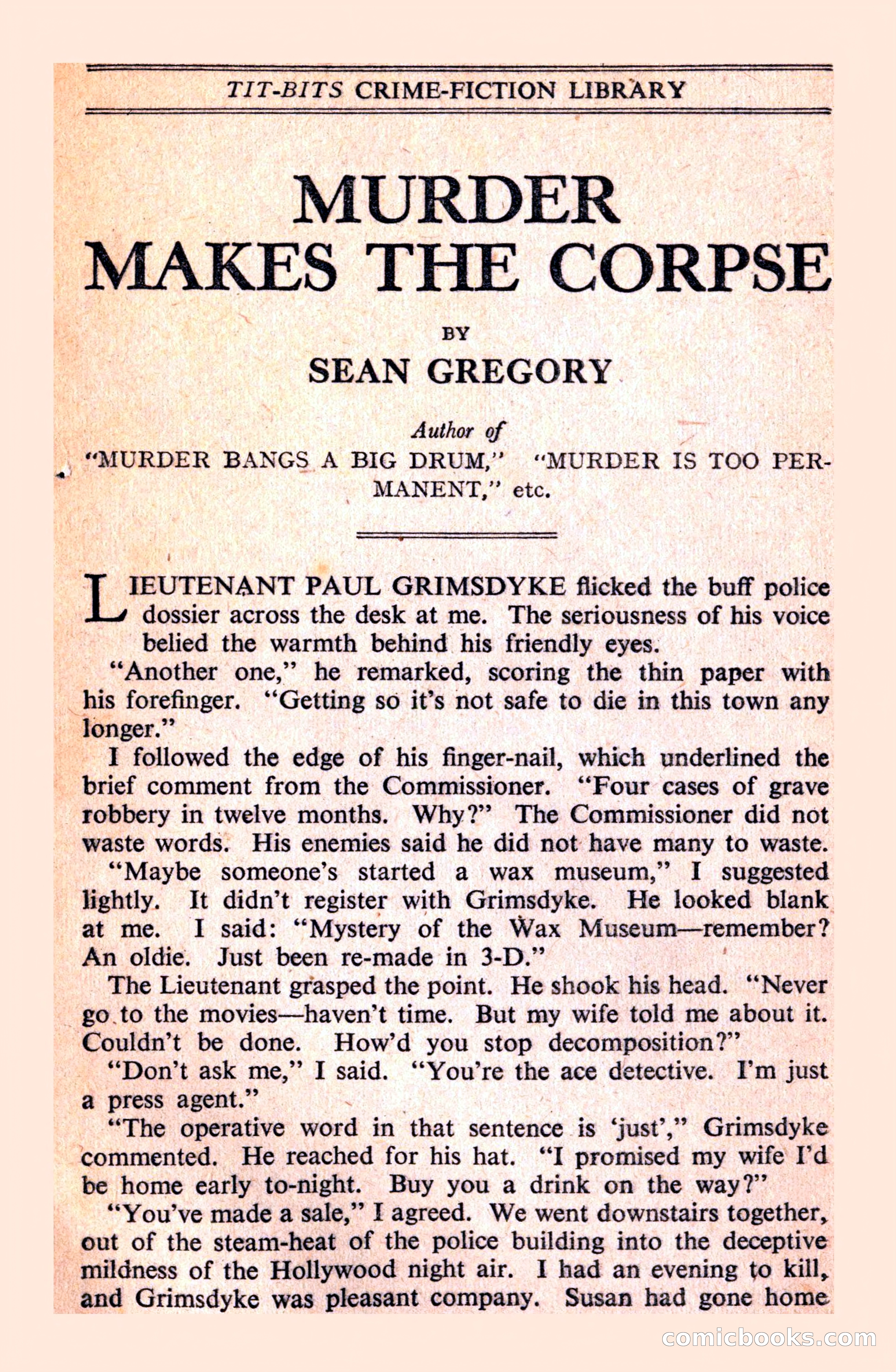 Murder Makes the Corpse — page 3 of 68