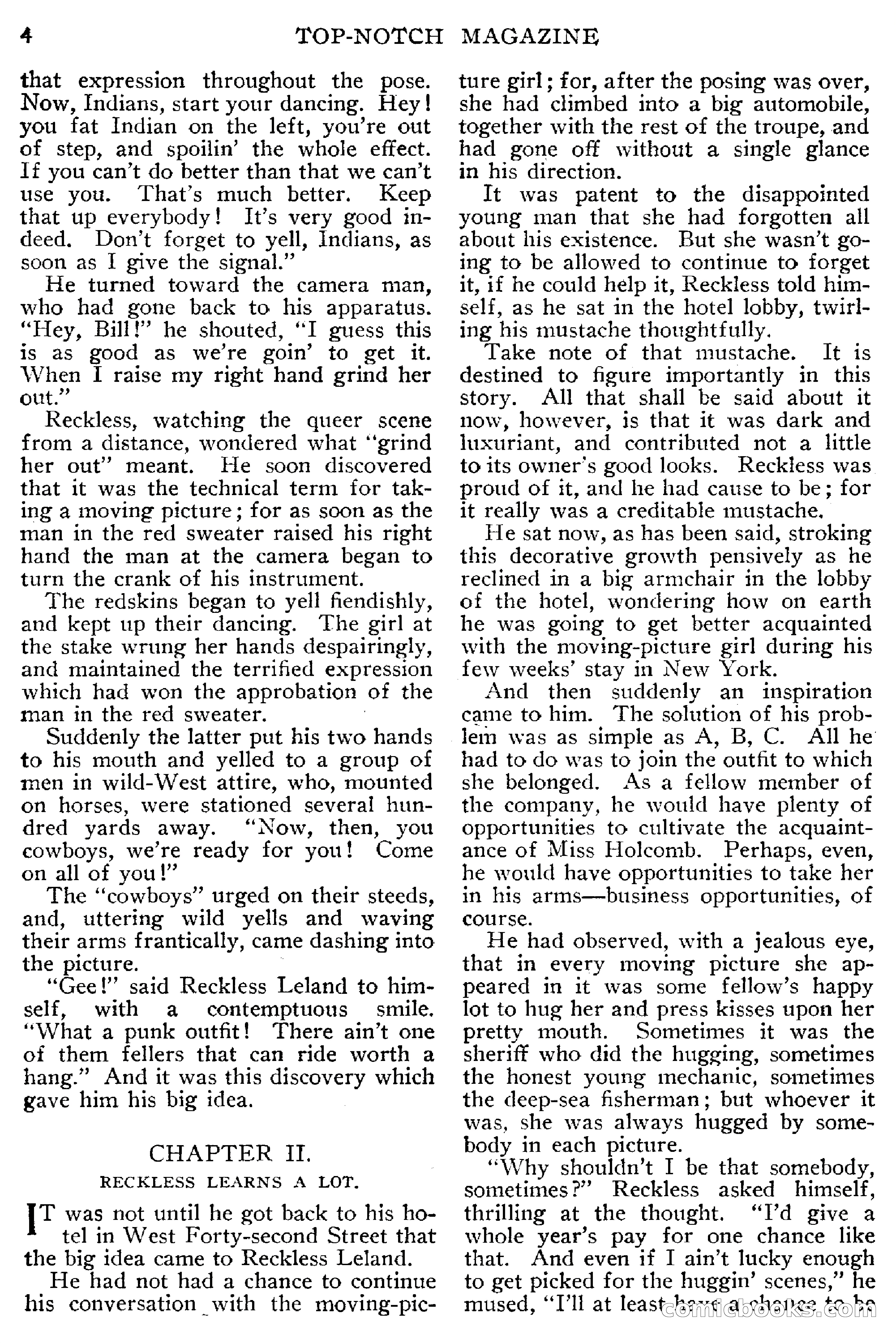 Top-Notch Magazine, February 1912 — page 10 of 204