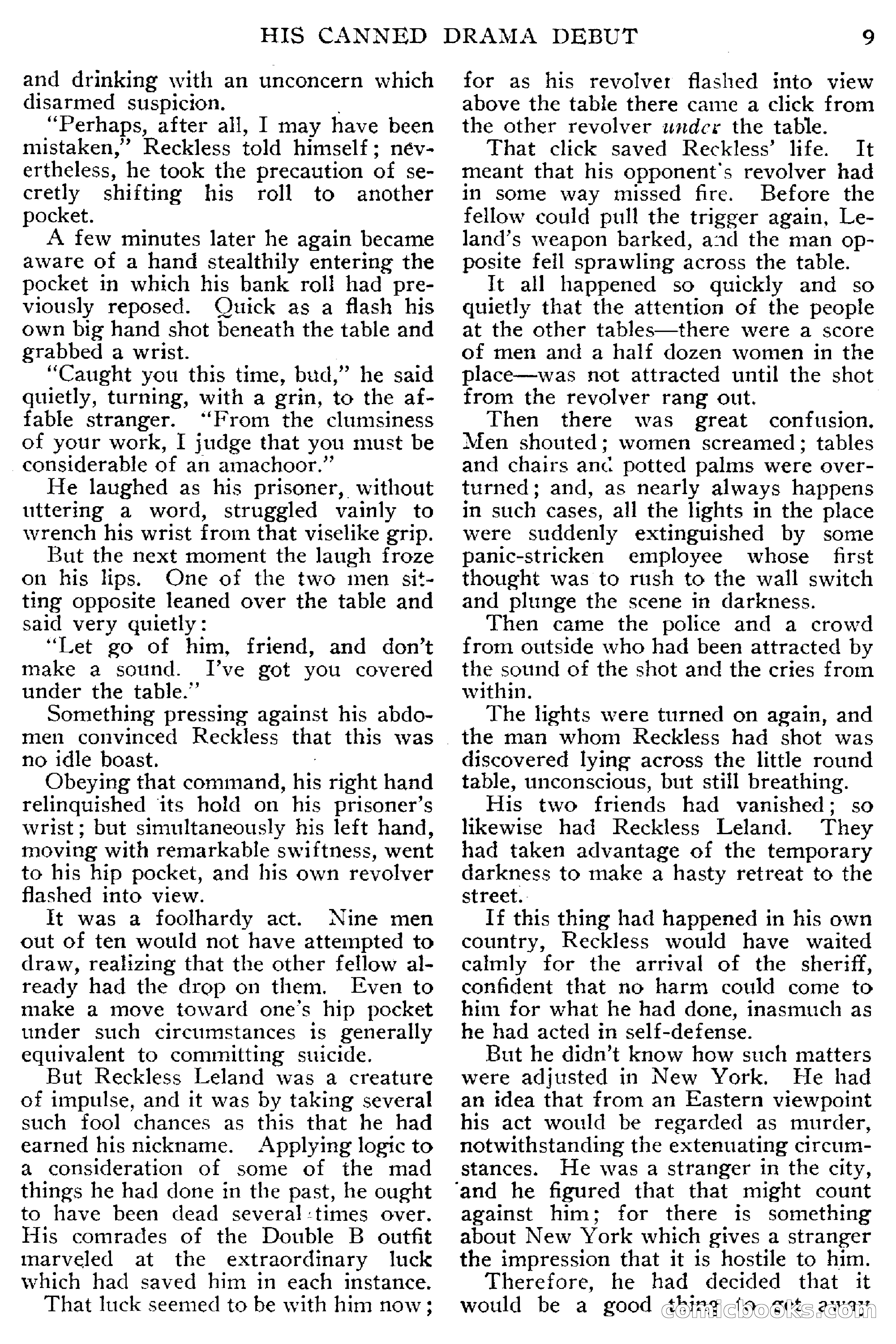 Top-Notch Magazine, February 1912 — page 15 of 204