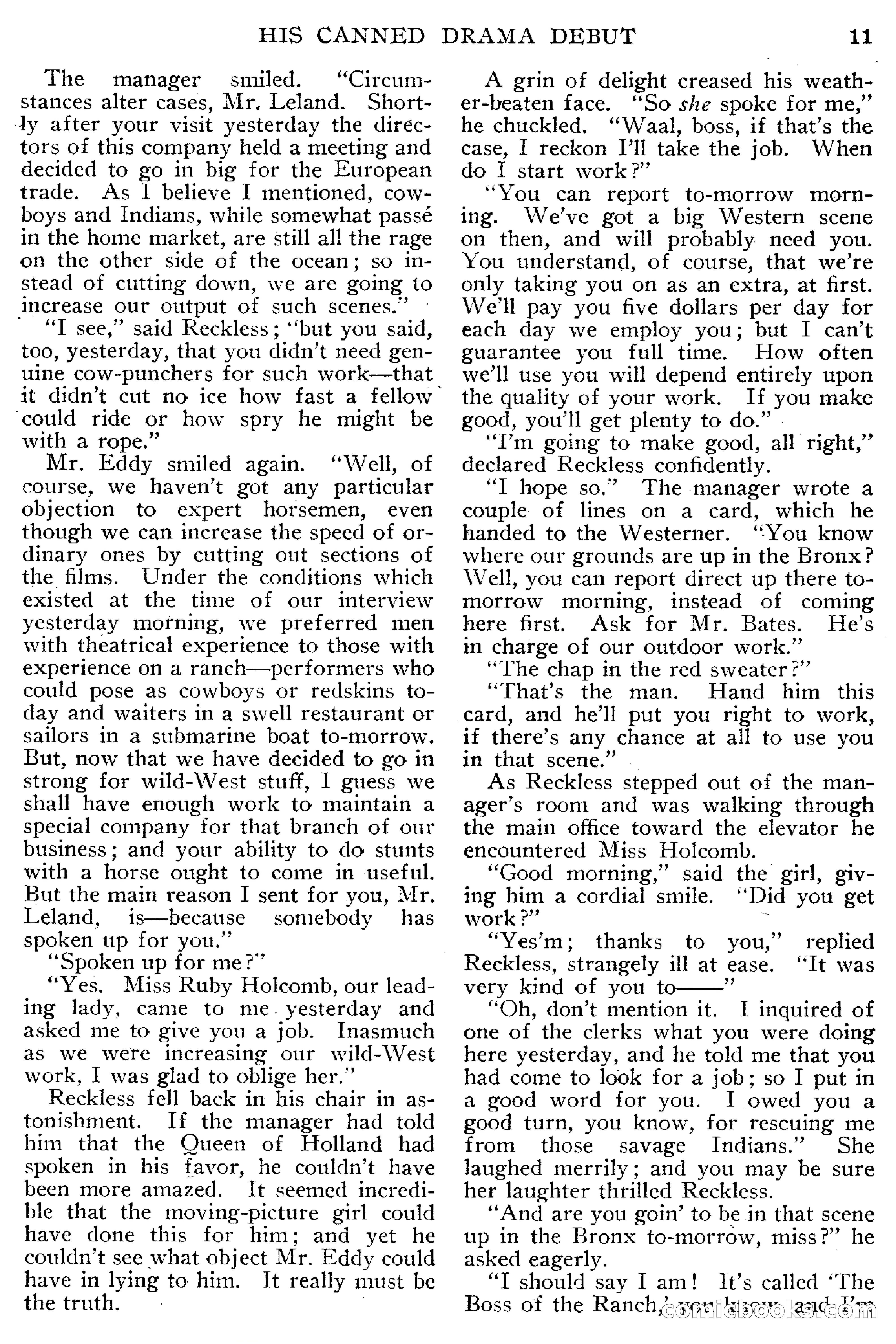 Top-Notch Magazine, February 1912 — page 17 of 204