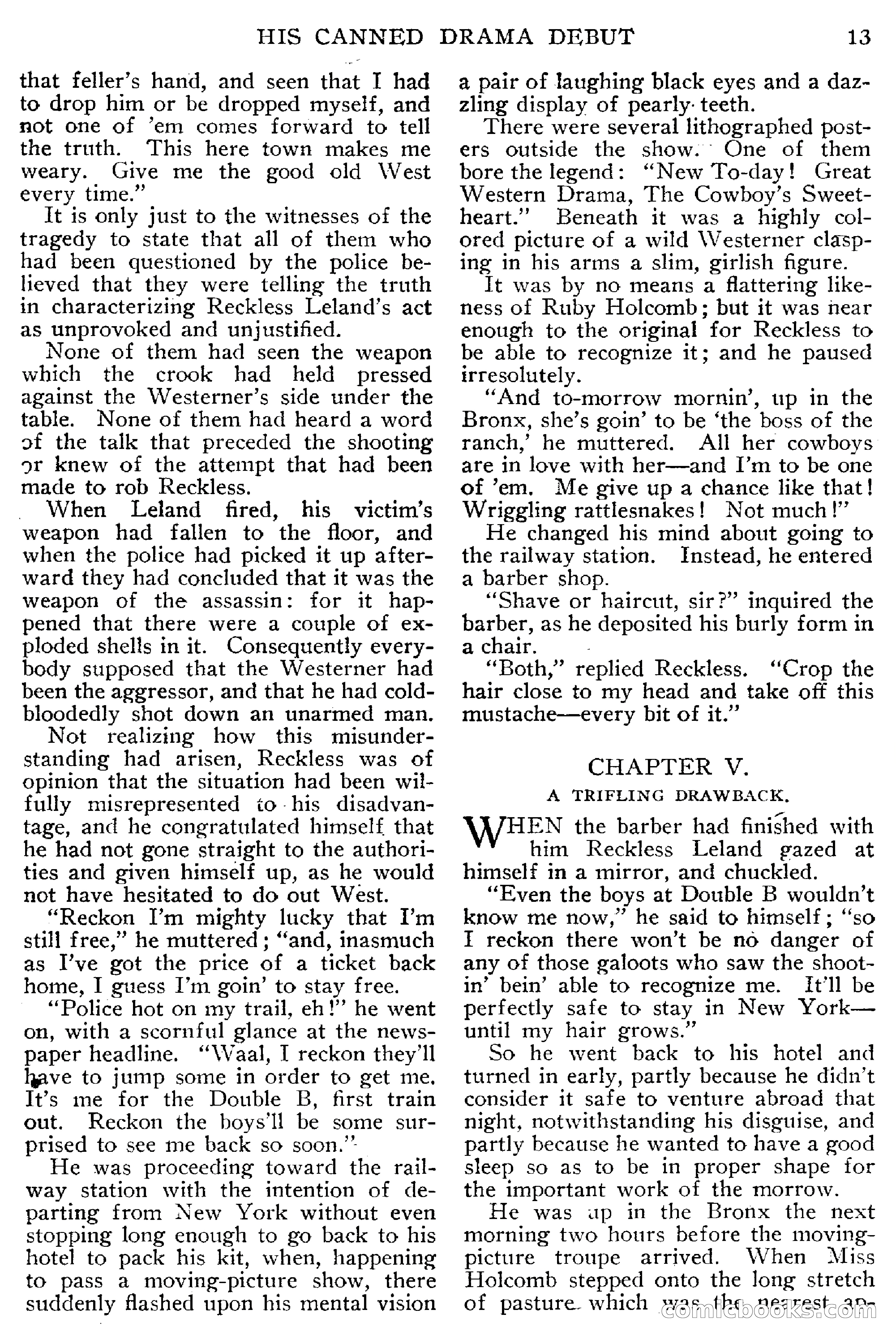 Top-Notch Magazine, February 1912 — page 19 of 204