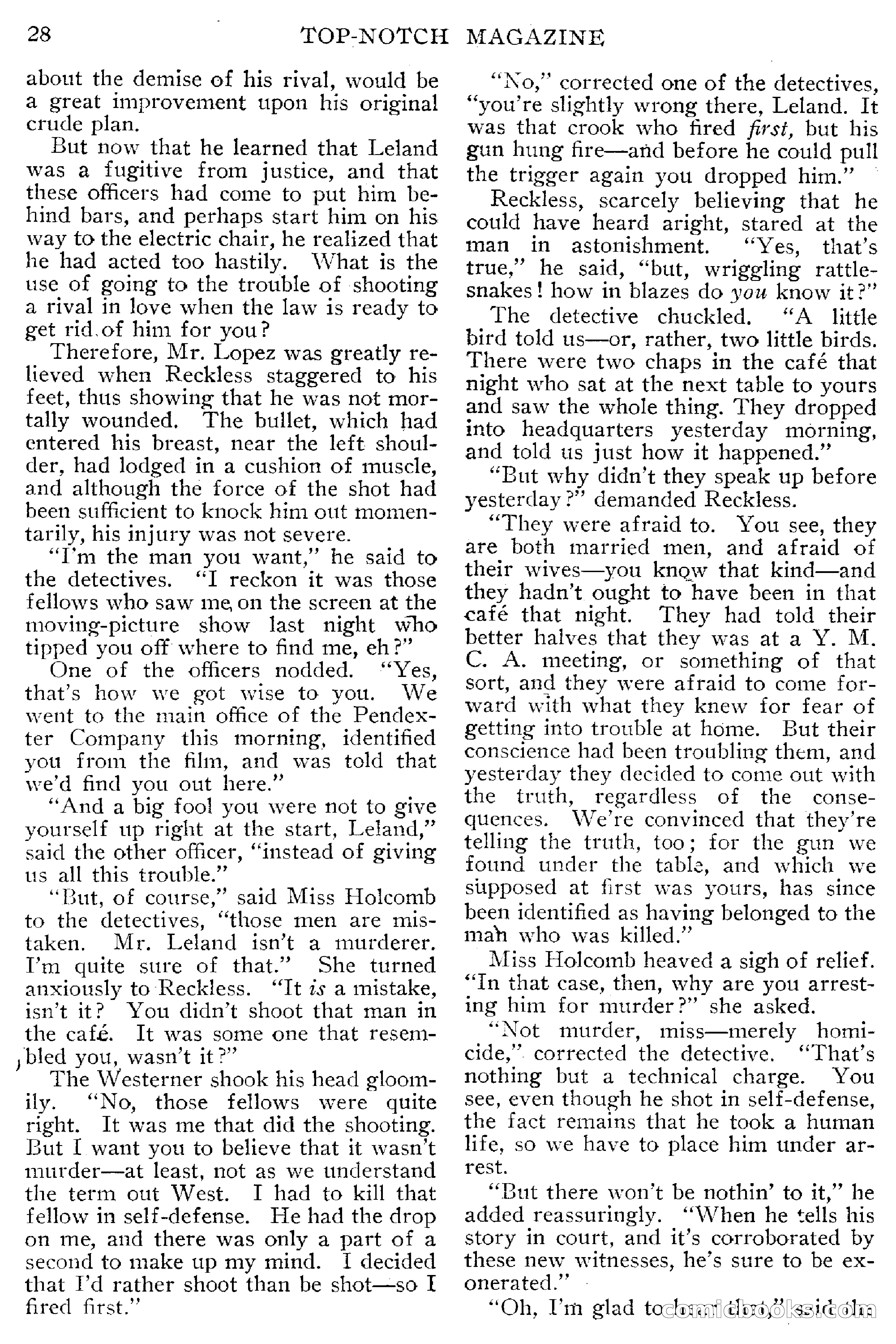 Top-Notch Magazine, February 1912 — page 34 of 204