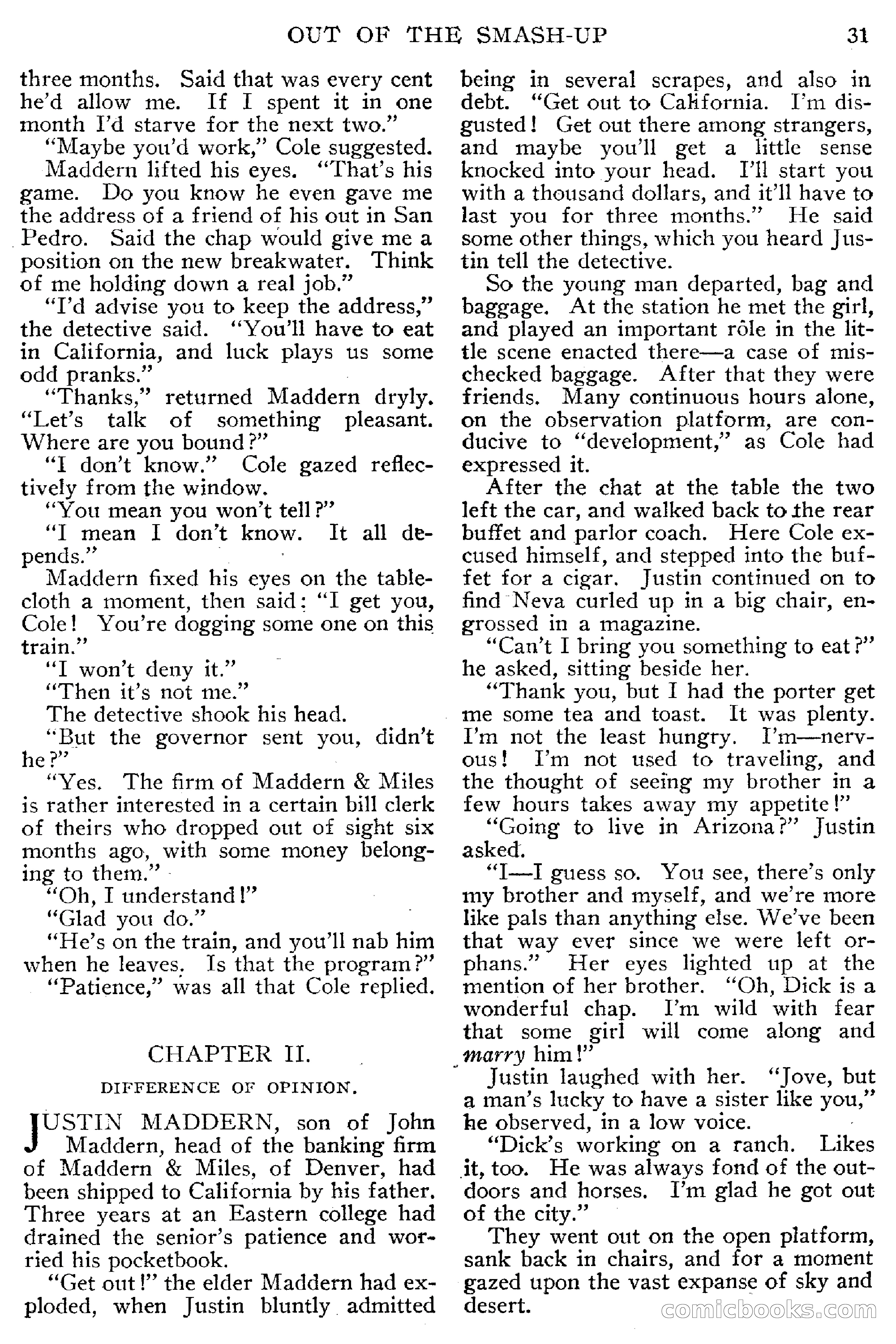 Top-Notch Magazine, February 1912 — page 37 of 204