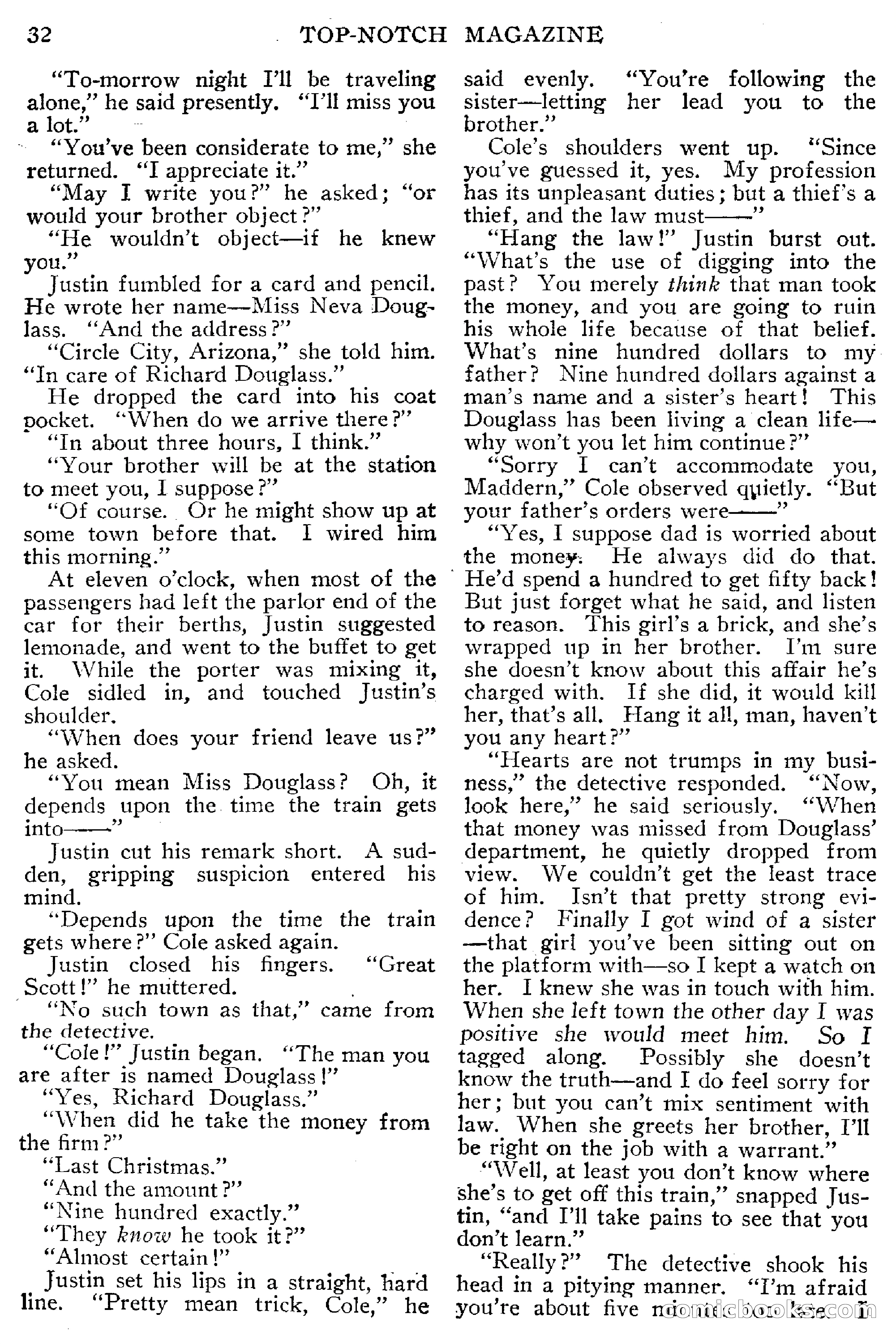 Top-Notch Magazine, February 1912 — page 38 of 204