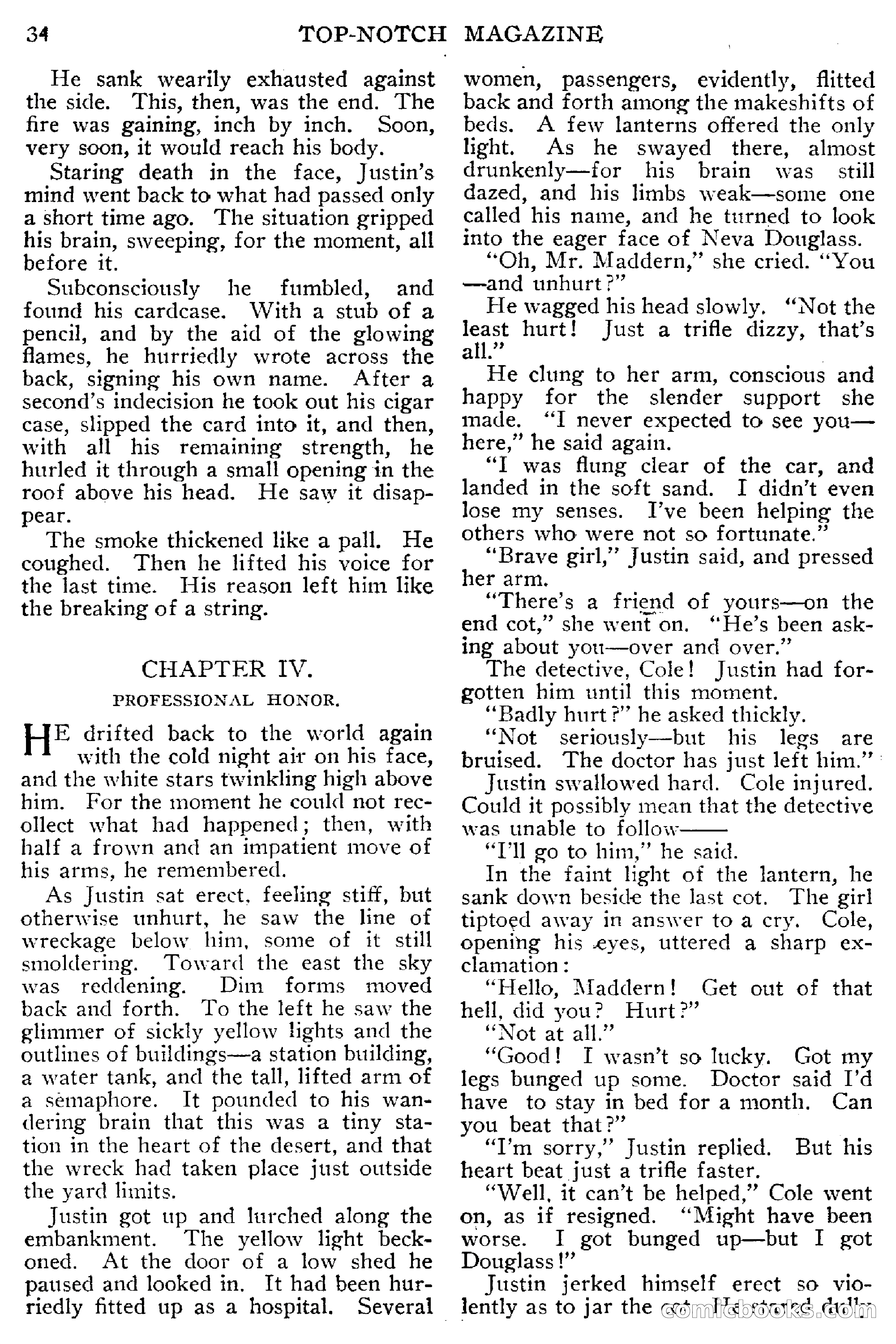 Top-Notch Magazine, February 1912 — page 40 of 204