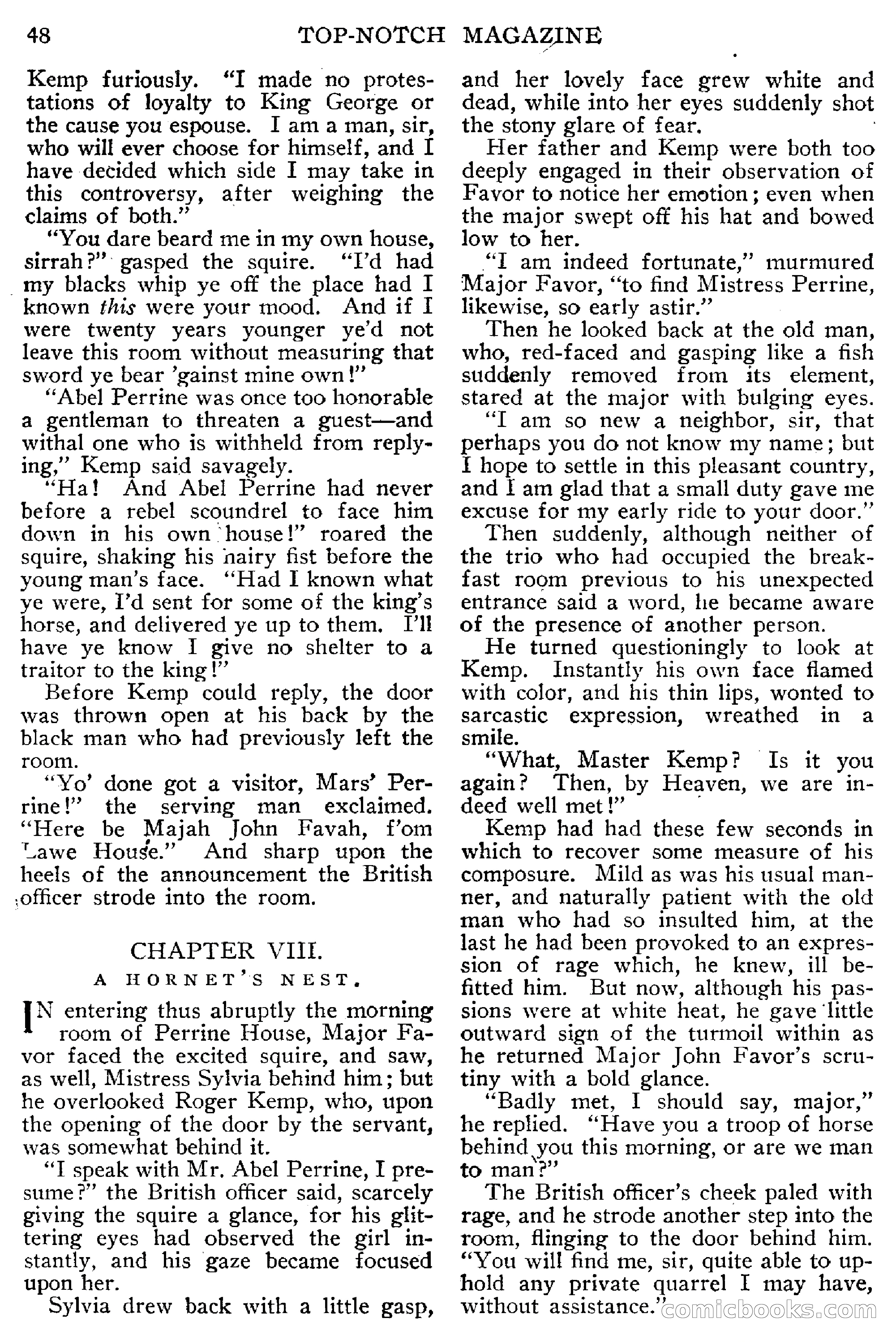 Top-Notch Magazine, February 1912 — page 54 of 204